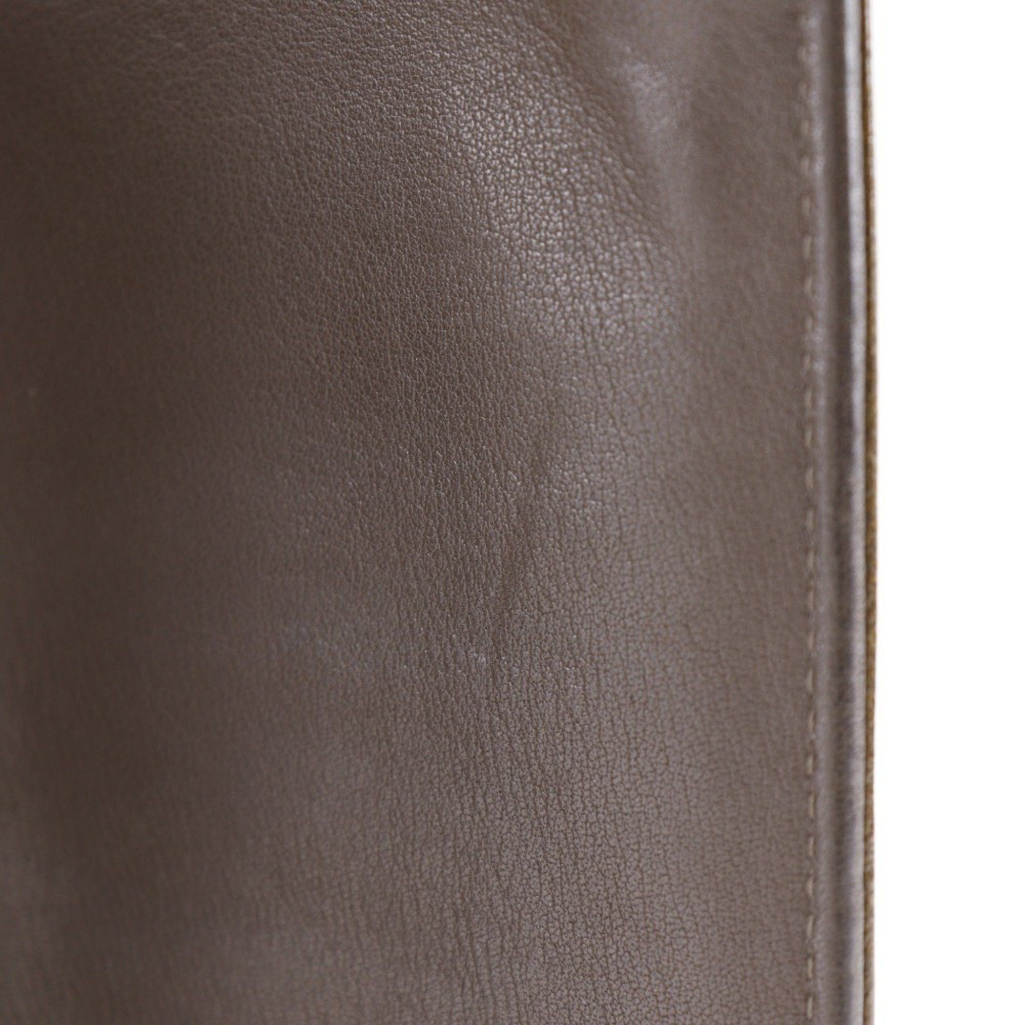 Chanel CHANEL COCO Mark Long Wallet Enamel Bronze Women's Size ONE SIZE - 12 Thumbnail