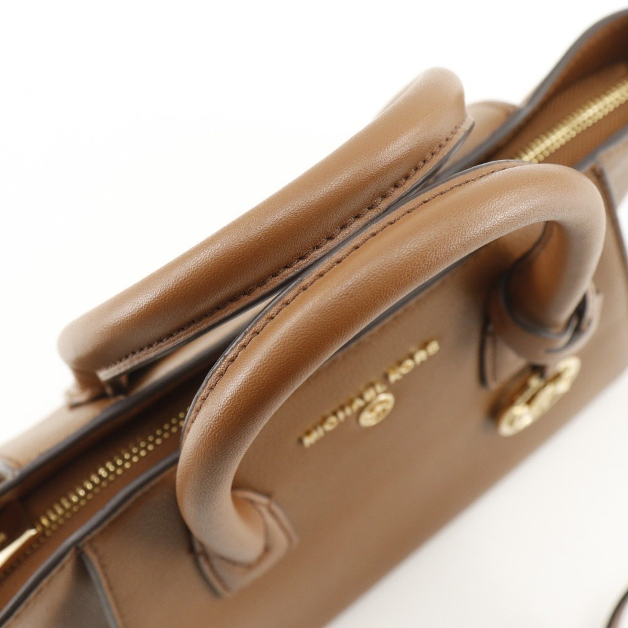 Michael Kors Michael Kors Avril Handbag Shoulder 30H1G4VS5L Leather Brown 2way Women's Size ONE SIZE - 6 Thumbnail