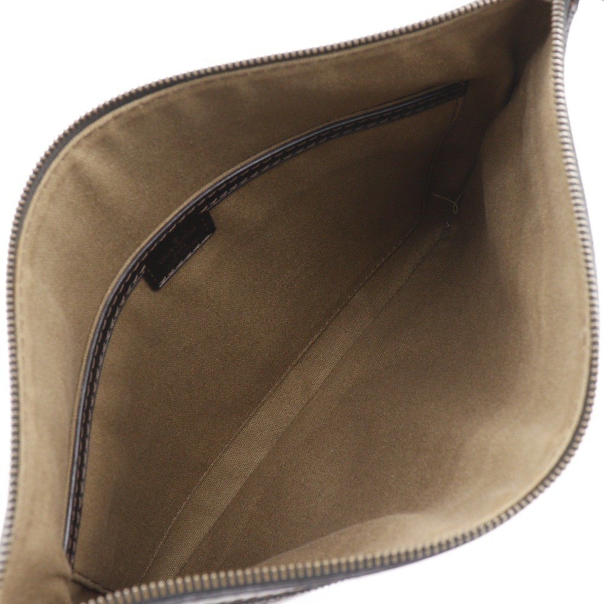 Louis Vuitton Louis Vuitton Sac Plat Shoulder Bag Utah M92073 Calfskin Cafe 2004 Brown LM0024 Men's Size ONE SIZE - 5 Thumbnail