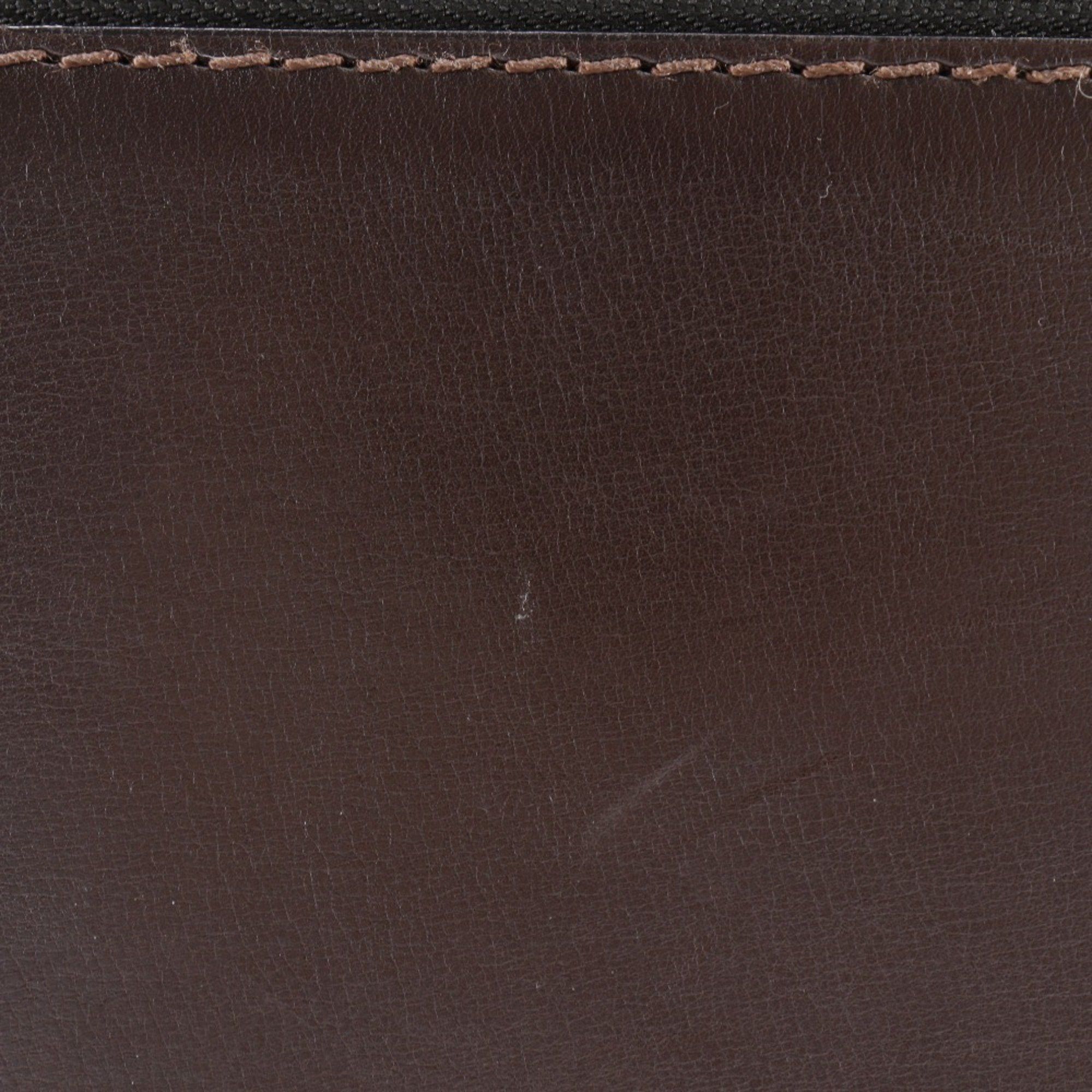 Louis Vuitton Louis Vuitton Sac Plat Shoulder Bag Utah M92073 Calfskin Cafe 2004 Brown LM0024 Men's Size ONE SIZE - 11 Thumbnail