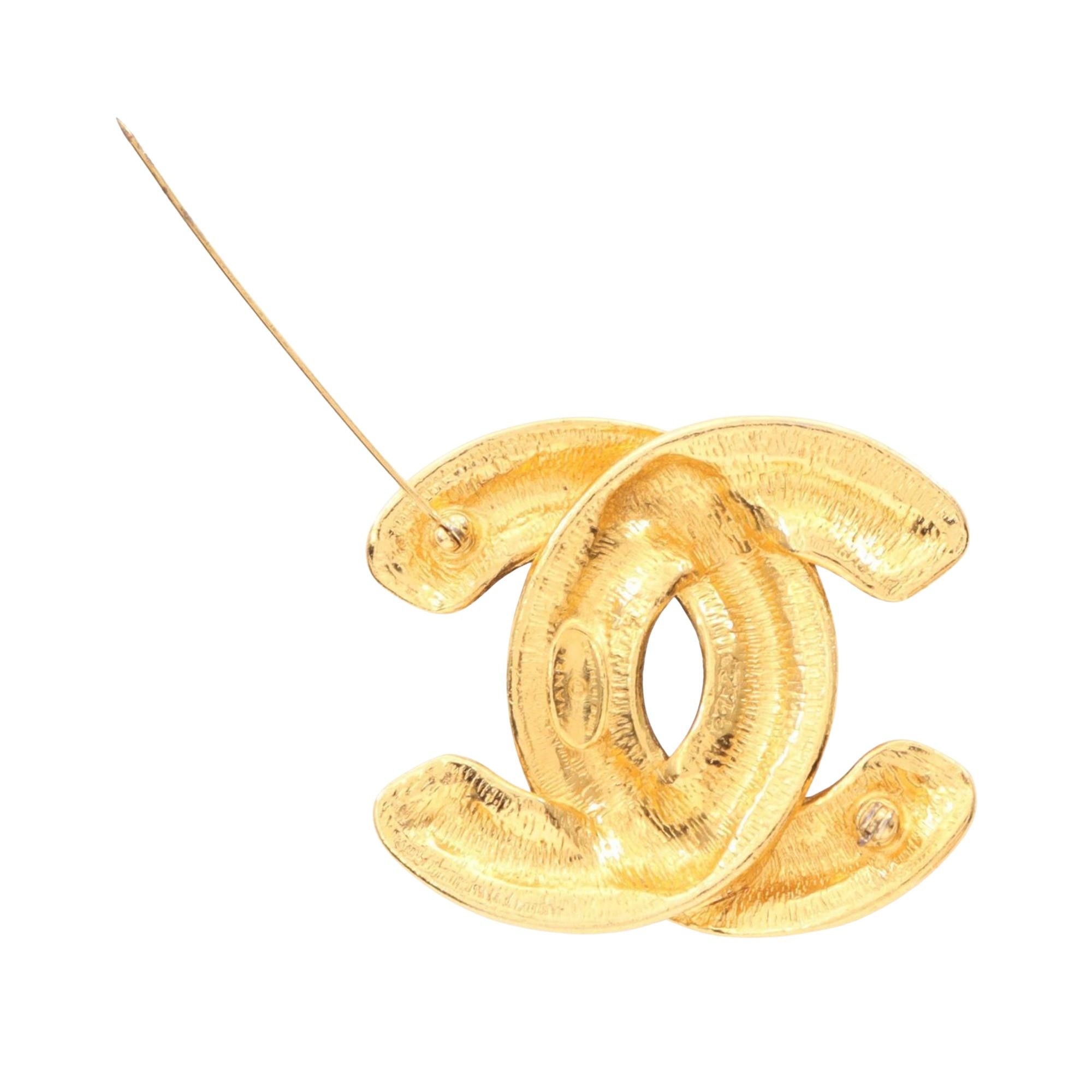 Chanel Chanel Coco Mark brooch Size ONE SIZE - 2 Thumbnail