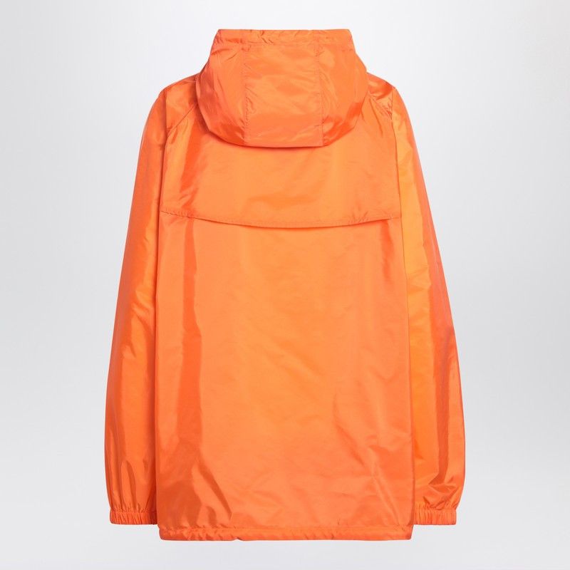 Prada Prada Orange Raincoat In Lightweight Re-Nylon Size XS / US 0-2 / IT 36-38 - 2 Thumbnail