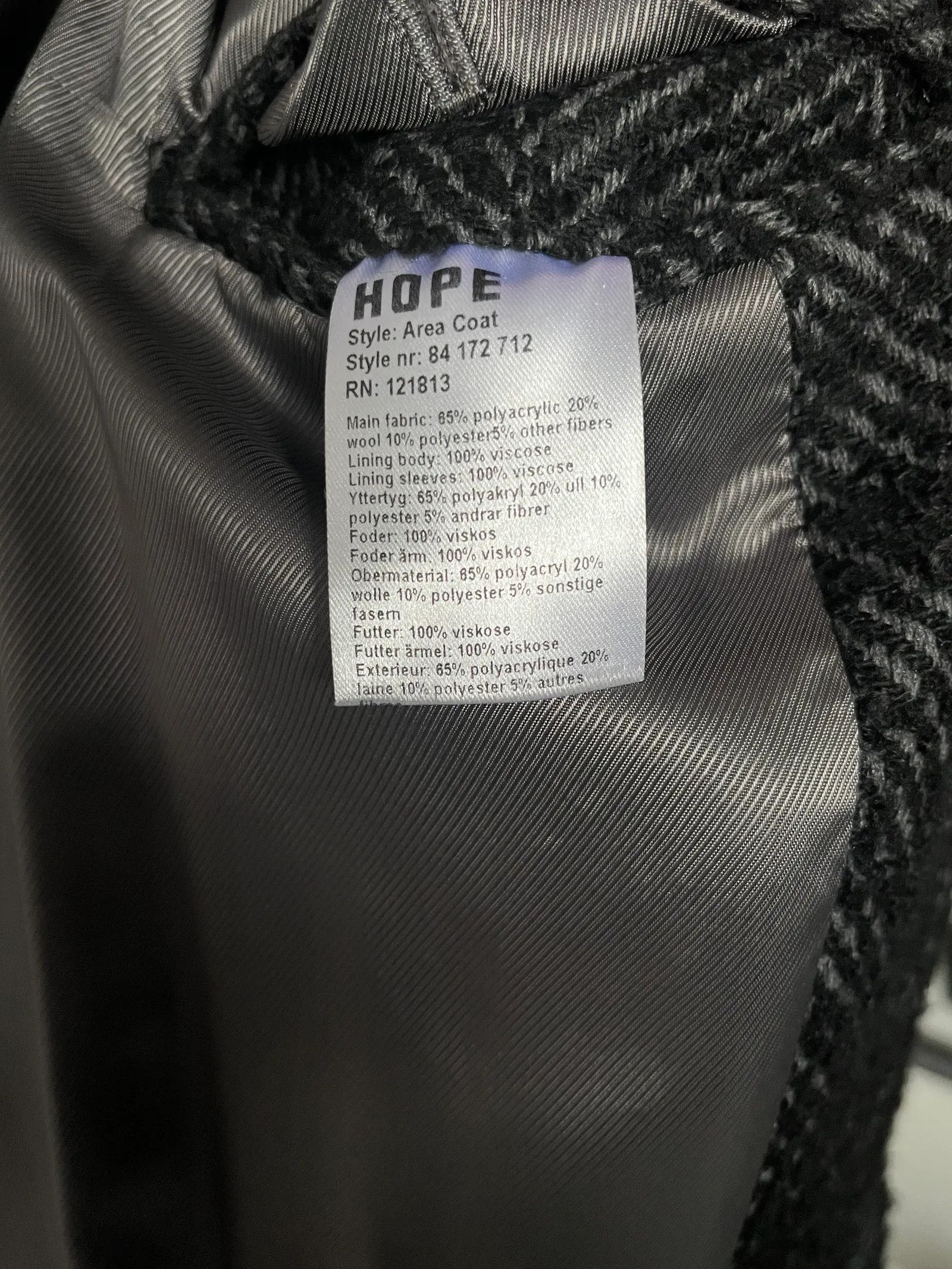 Hope Hope Area Coat Coat Size XL / US 12-14 / IT 48-50 - 3 Thumbnail