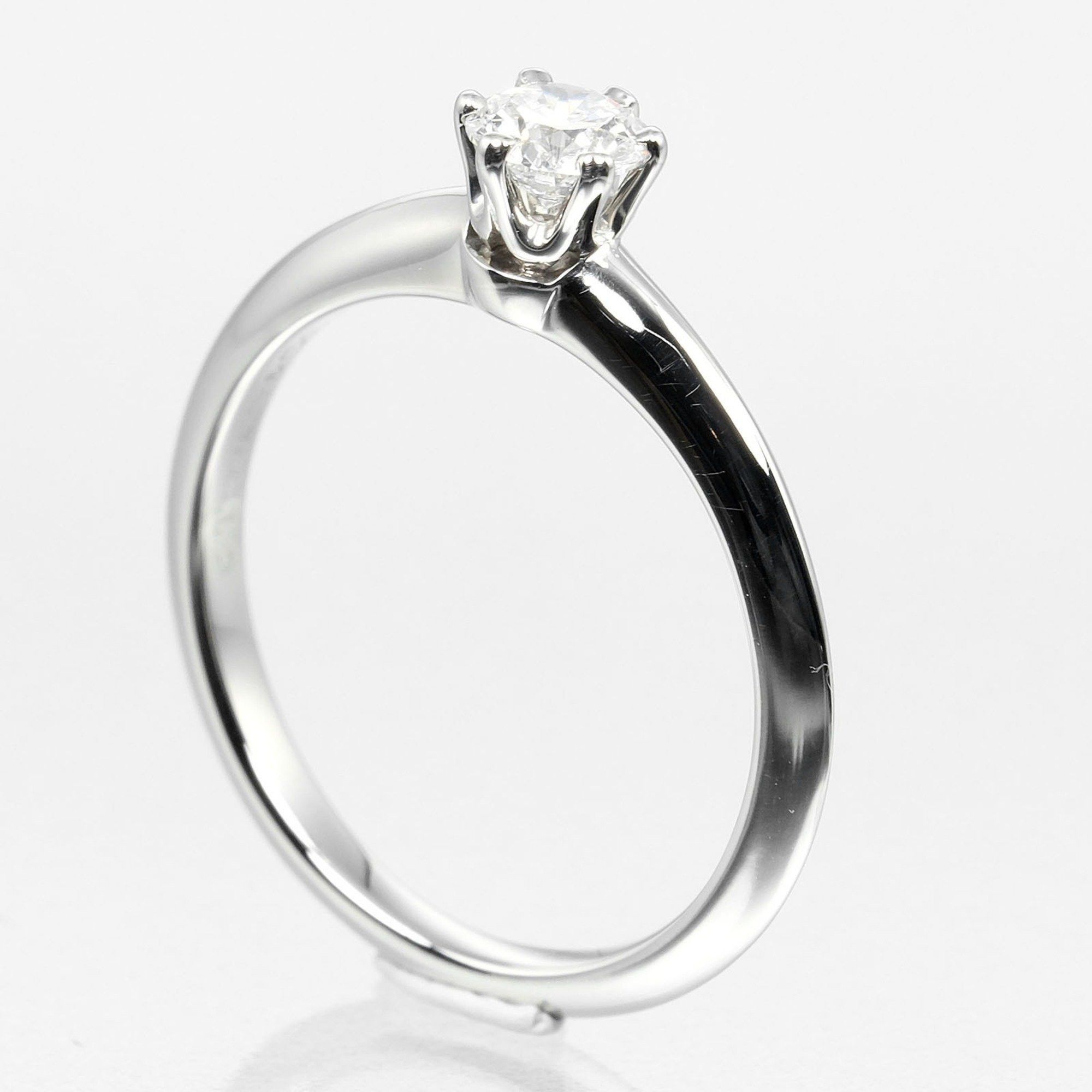 Tiffany & Co. Tiffany & Co. Solitaire Ring Size 8 0.26ct Pt950 Platinum Diamond Size ONE SIZE - 3 Thumbnail