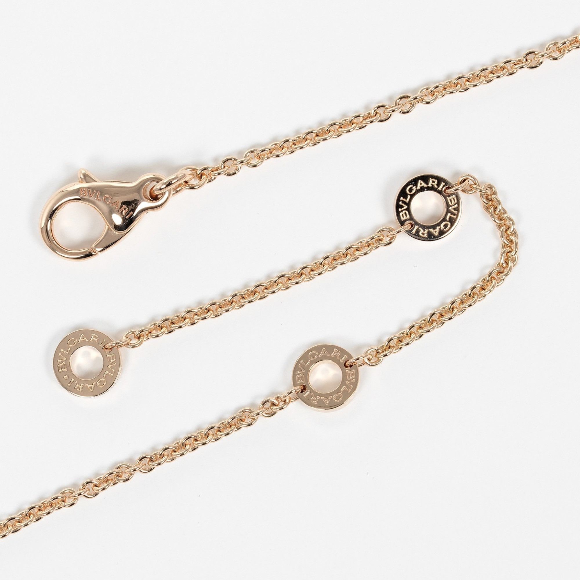 Bvlgari BVLGARI B.ZERO1 Design Legend Necklace B.Zero1 K18PG Pink Gold Ceramic Approx. 13.4g Size ONE SIZE - 9 Thumbnail