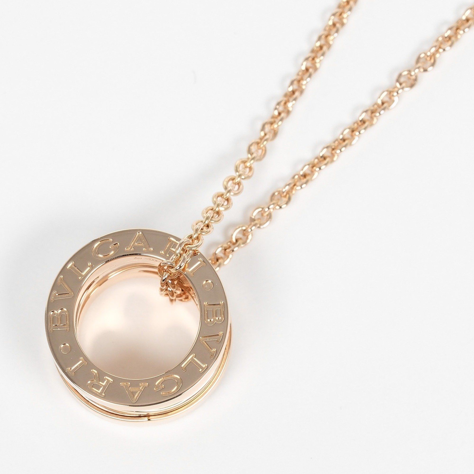 Bvlgari BVLGARI B.ZERO1 Design Legend Necklace B.Zero1 K18PG Pink Gold Ceramic Approx. 13.4g Size ONE SIZE - 3 Thumbnail