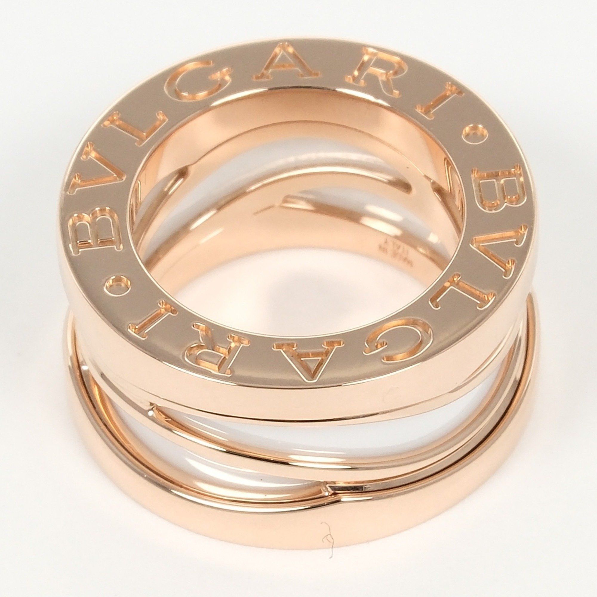 Bvlgari BVLGARI B.ZERO1 Design Legend Necklace B.Zero1 K18PG Pink Gold Ceramic Approx. 13.4g Size ONE SIZE - 6 Thumbnail