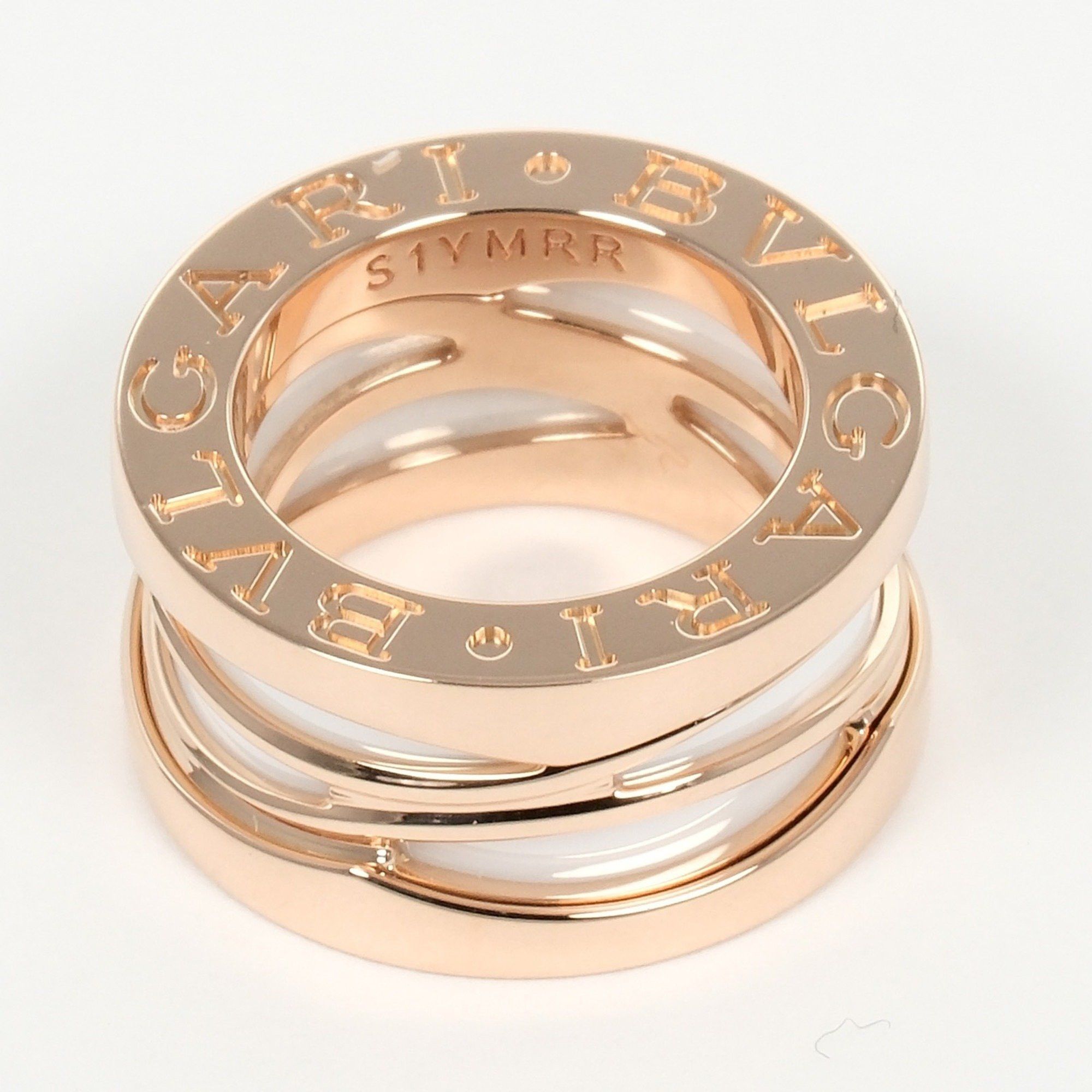 Bvlgari BVLGARI B.ZERO1 Design Legend Necklace B.Zero1 K18PG Pink Gold Ceramic Approx. 13.4g Size ONE SIZE - 5 Thumbnail