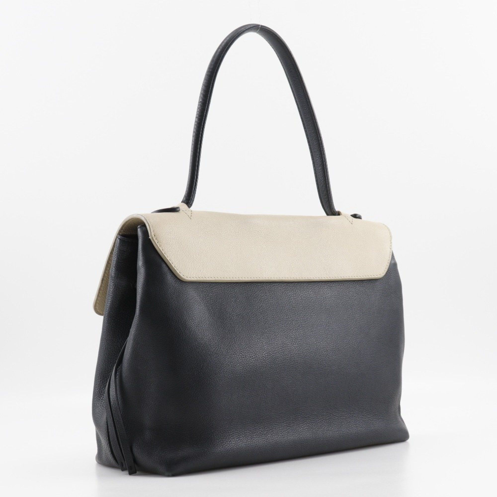 Louis Vuitton Louis Vuitton Rock Me MM Tote Bag M50191 Calf Black/Beige DU0185 Turnlock Women's Size ONE SIZE - 3 Thumbnail