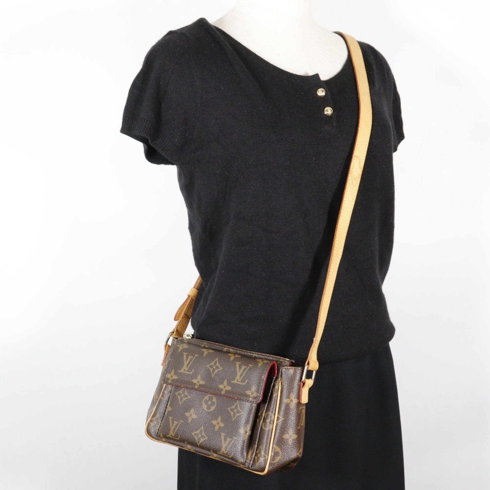 Louis Vuitton Louis Vuitton Viva Cite PM Shoulder Bag M51165 Monogram Canvas 2004 Brown CA0094 Women's Size ONE SIZE - 14 Thumbnail