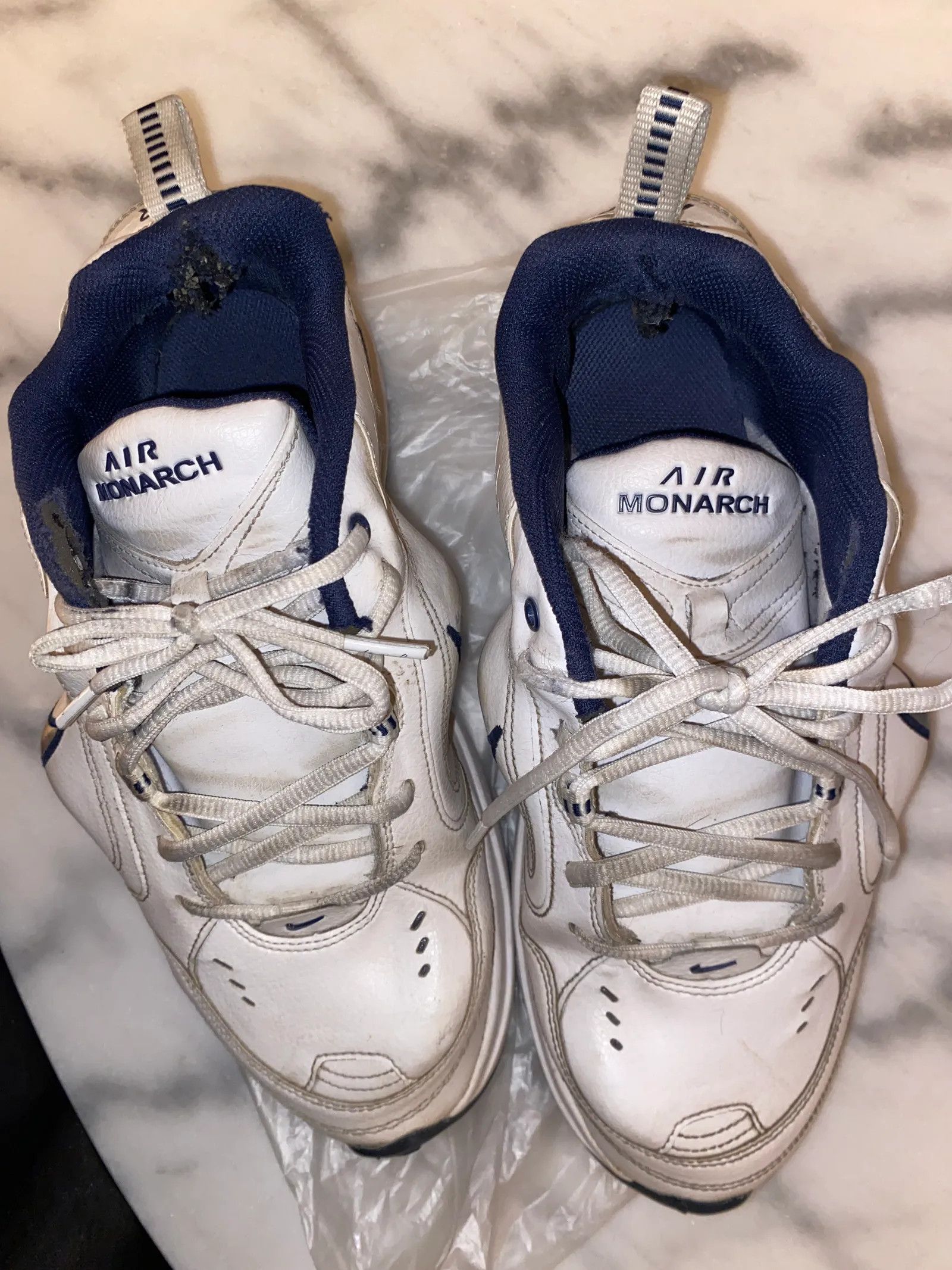 Nike Nike Martine Rose Nike Air Monarch Sneakers Size US 12 / IT 42 - 4 Thumbnail