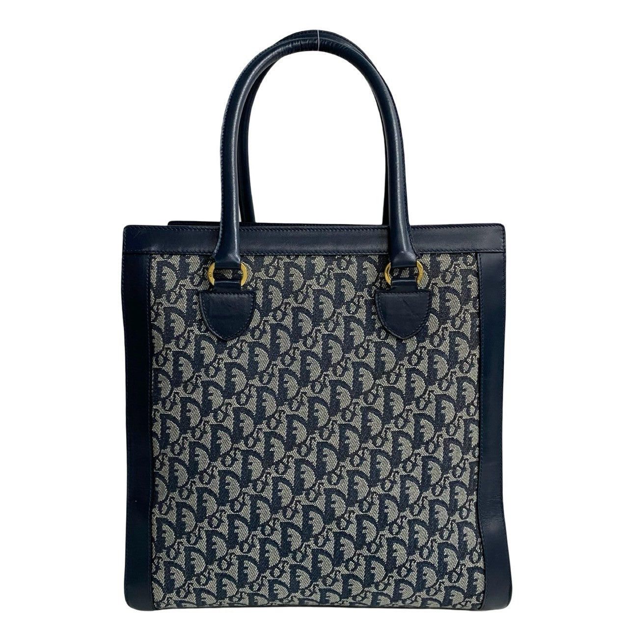 Dior Dior Tote Bag Blue Leather Size ONE SIZE - 4 Thumbnail