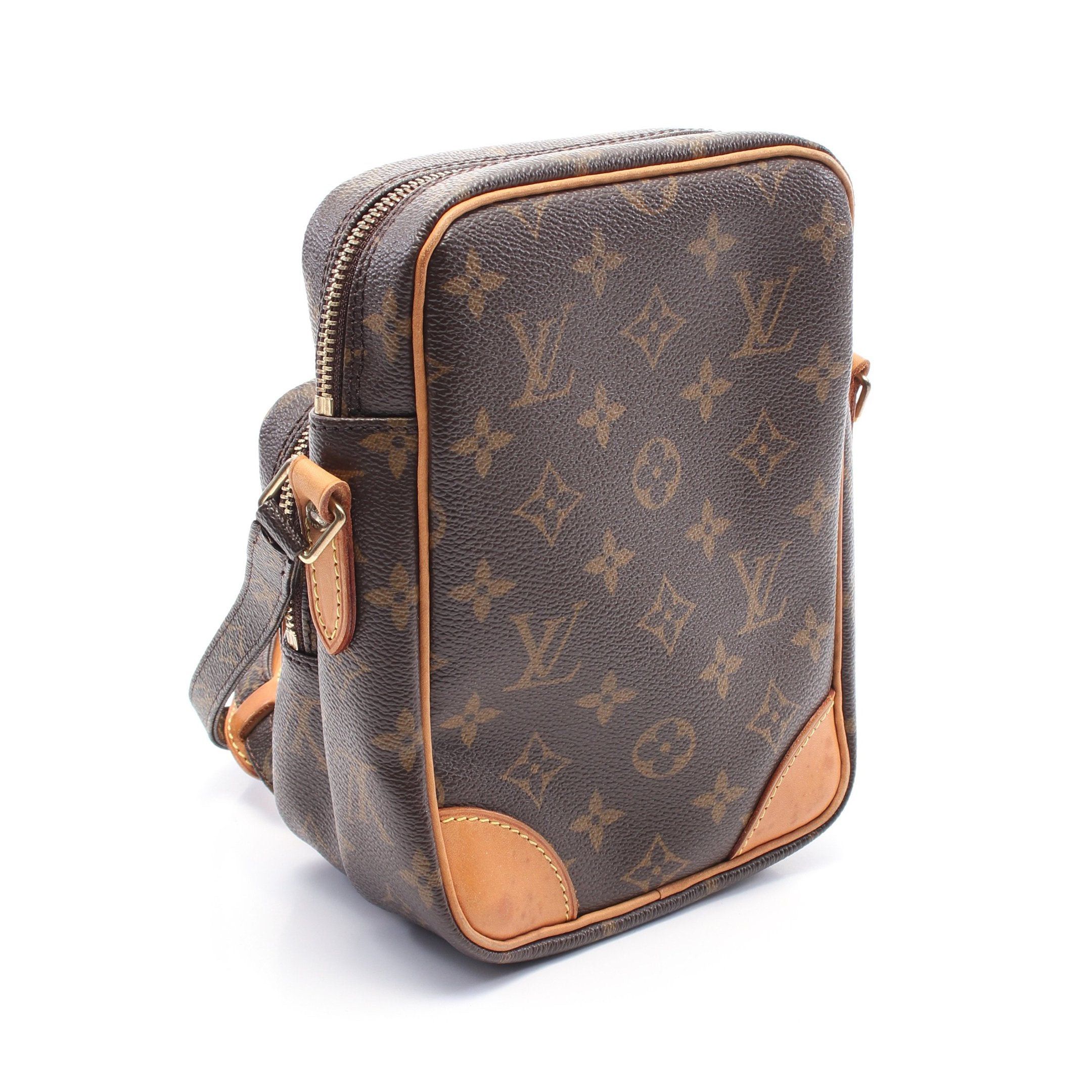 Louis Vuitton Louis Vuitton Amazon Monogram Shoulder Bag Leather Brown Size ONE SIZE - 2 Thumbnail