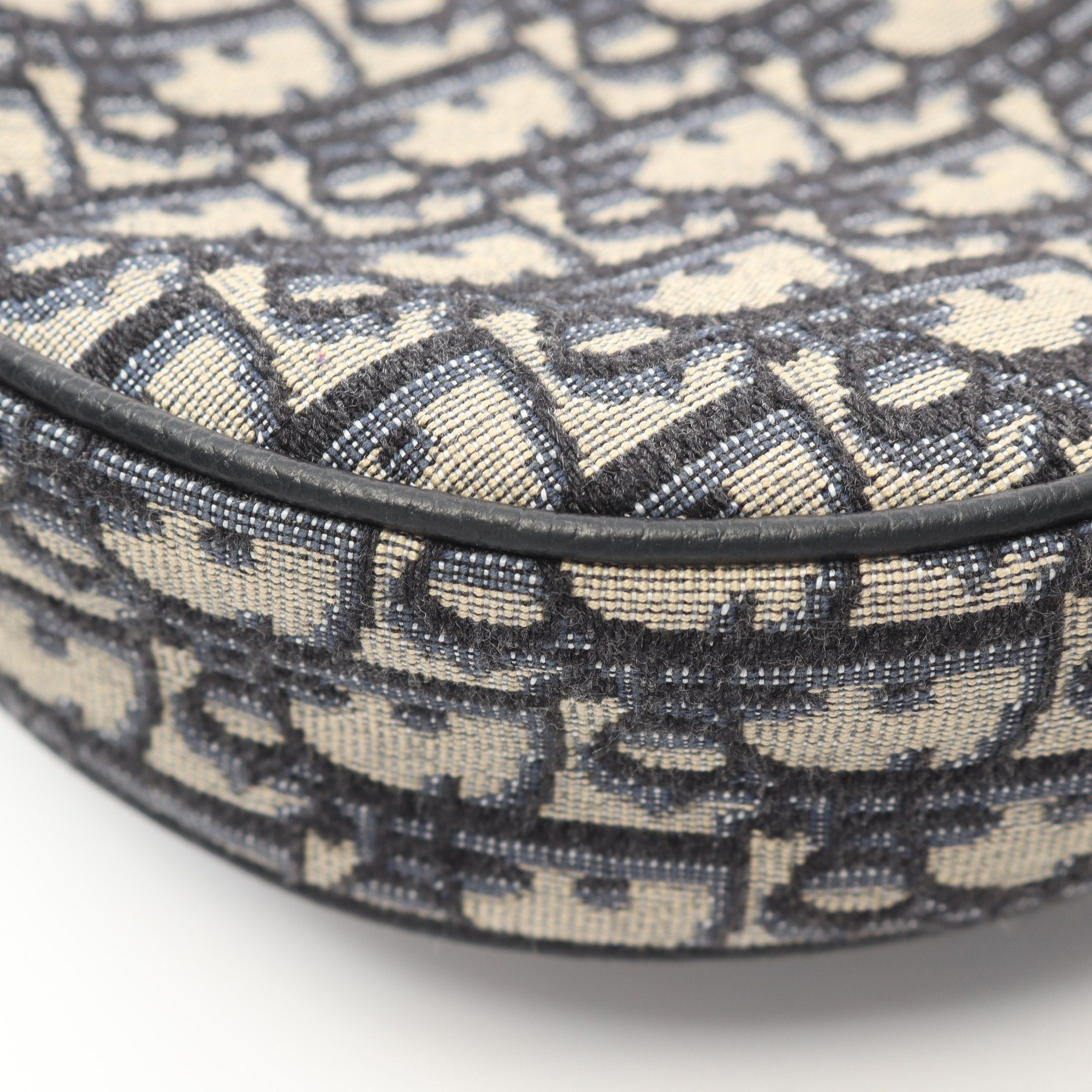 Dior Dior Saddle Oblique Body Bag Canvas Light Beige Navy Size ONE SIZE - 5 Thumbnail
