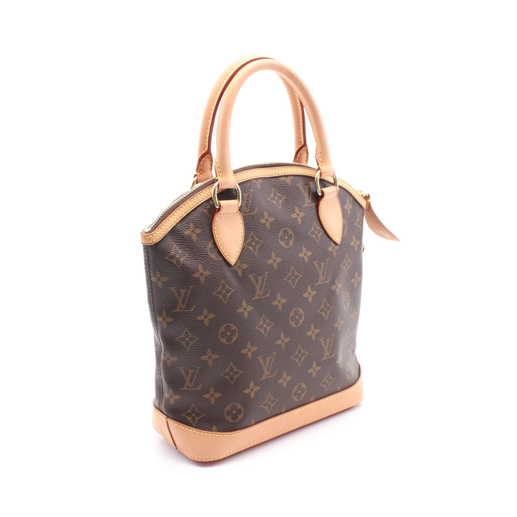 Louis Vuitton Louis Vuitton Lockit Monogram Handbag Leather Brown Size ONE SIZE - 2 Thumbnail