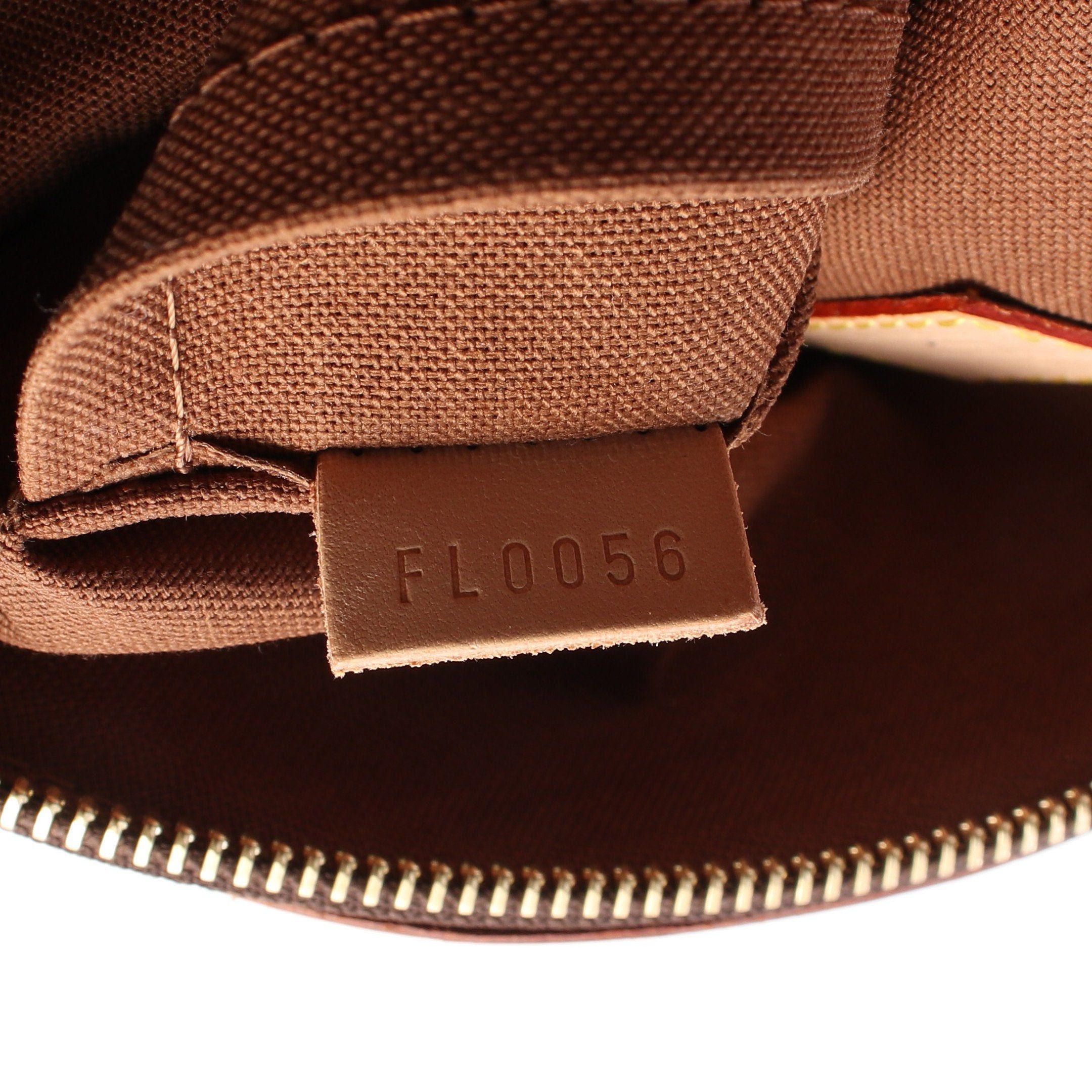 Louis Vuitton Louis Vuitton Lockit Monogram Handbag Leather Brown Size ONE SIZE - 5 Thumbnail