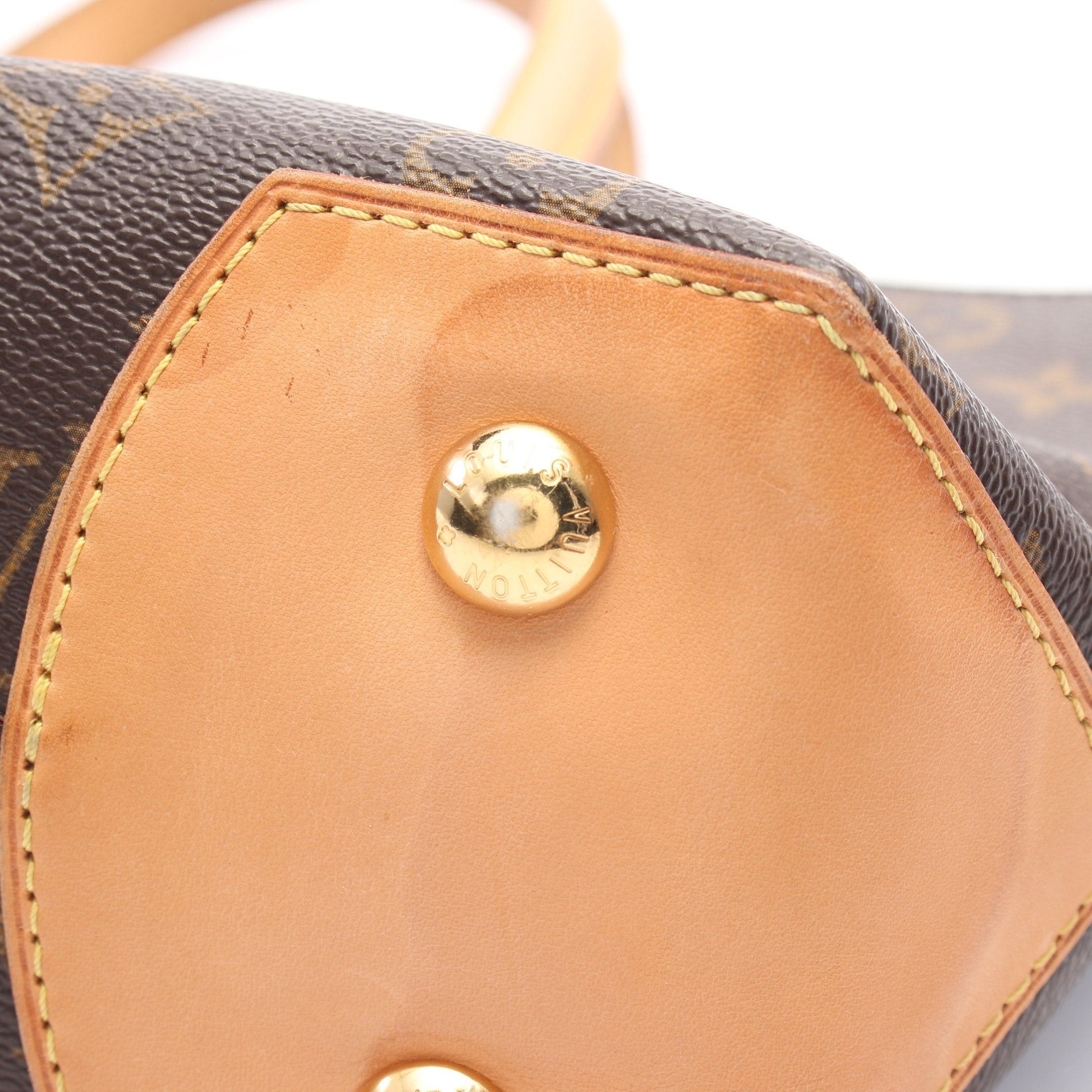 Louis Vuitton Louis Vuitton Wilshire Pm Monogram Handbag Leather Brown Size ONE SIZE - 7 Thumbnail