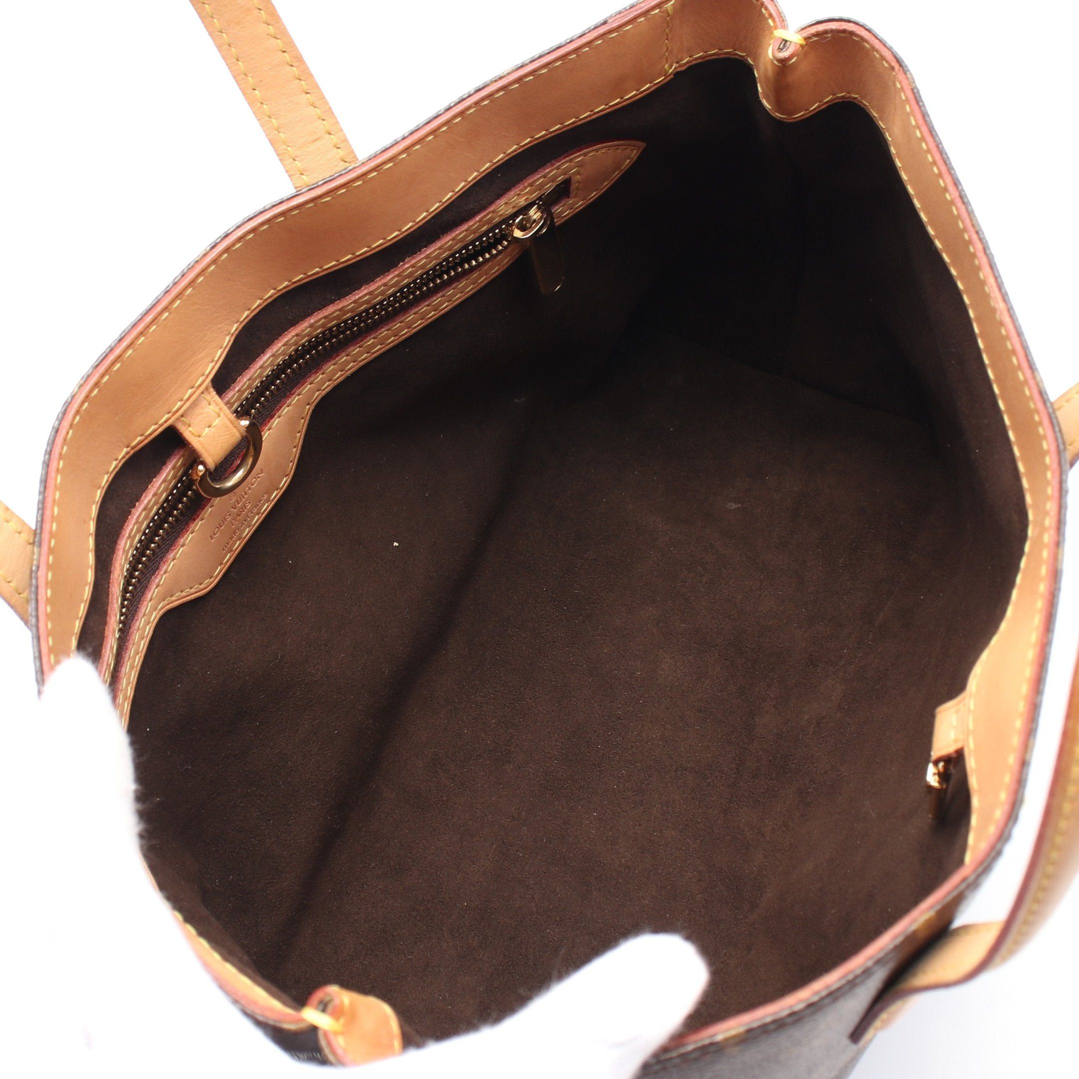 Louis Vuitton Louis Vuitton Wilshire Pm Monogram Handbag Leather Brown Size ONE SIZE - 3 Thumbnail