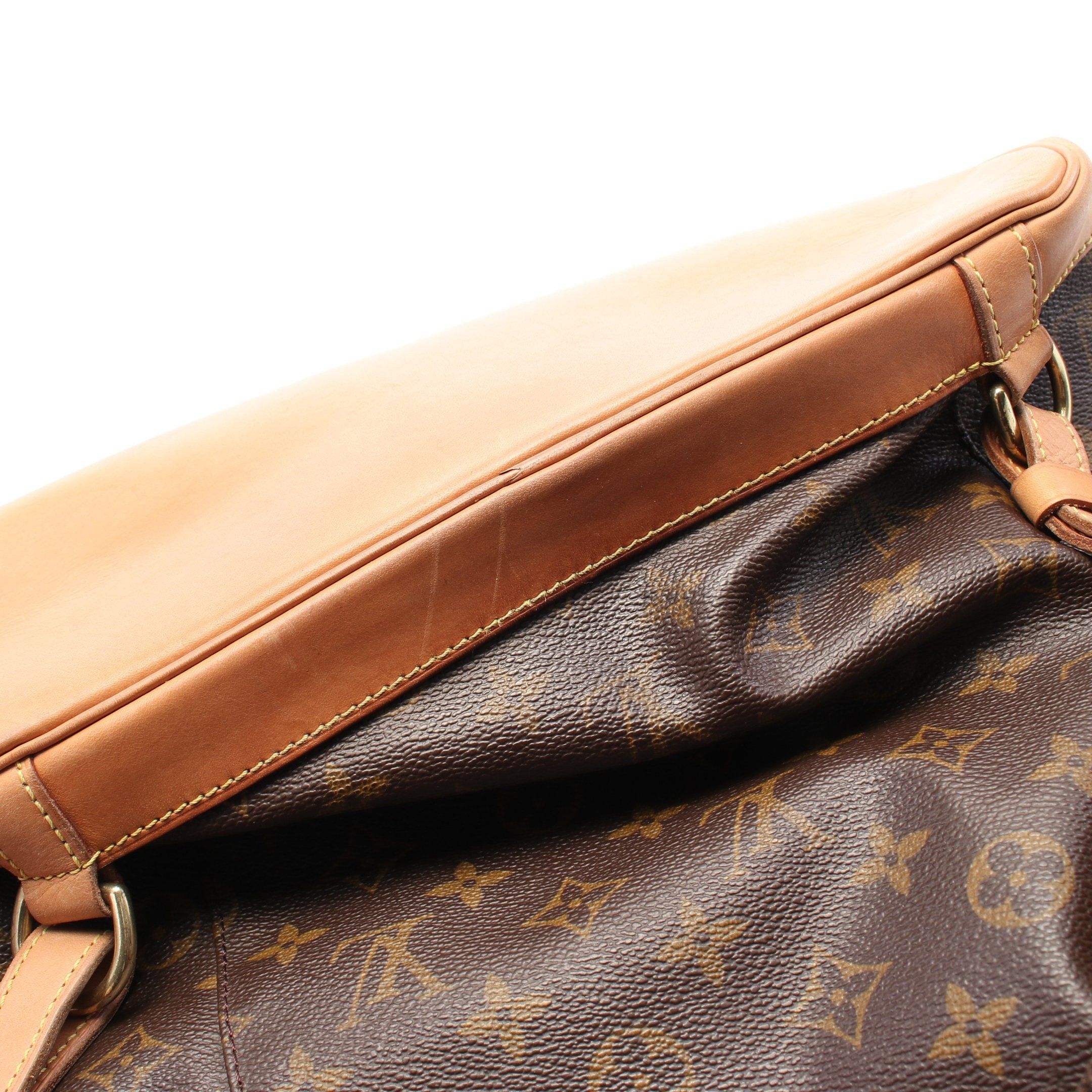 Louis Vuitton Louis Vuitton Montsouris Gm Monogram Backpack Rucksack Leather Brown Size ONE SIZE - 9 Thumbnail