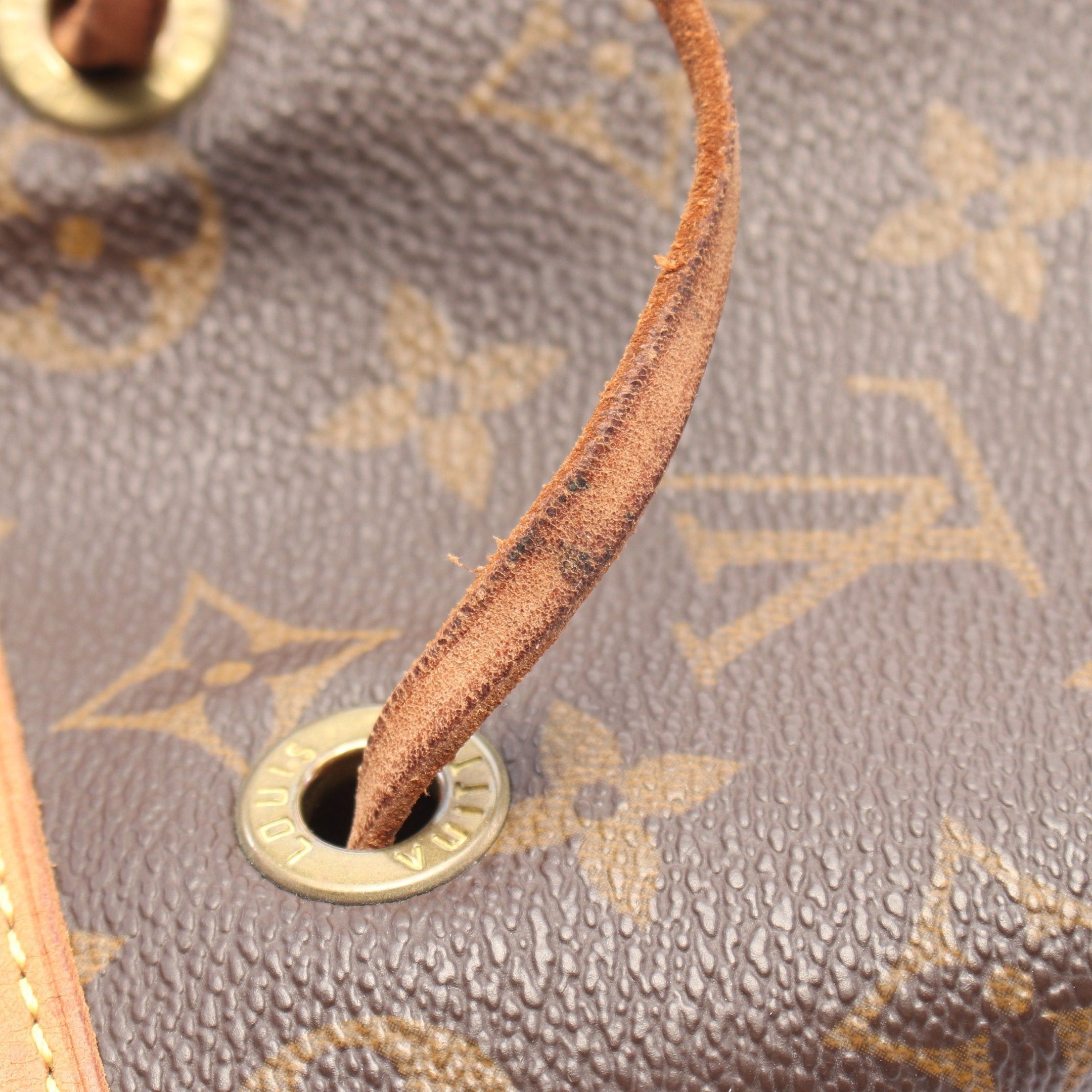 Louis Vuitton Louis Vuitton Montsouris Gm Monogram Backpack Rucksack Leather Brown Size ONE SIZE - 7 Thumbnail