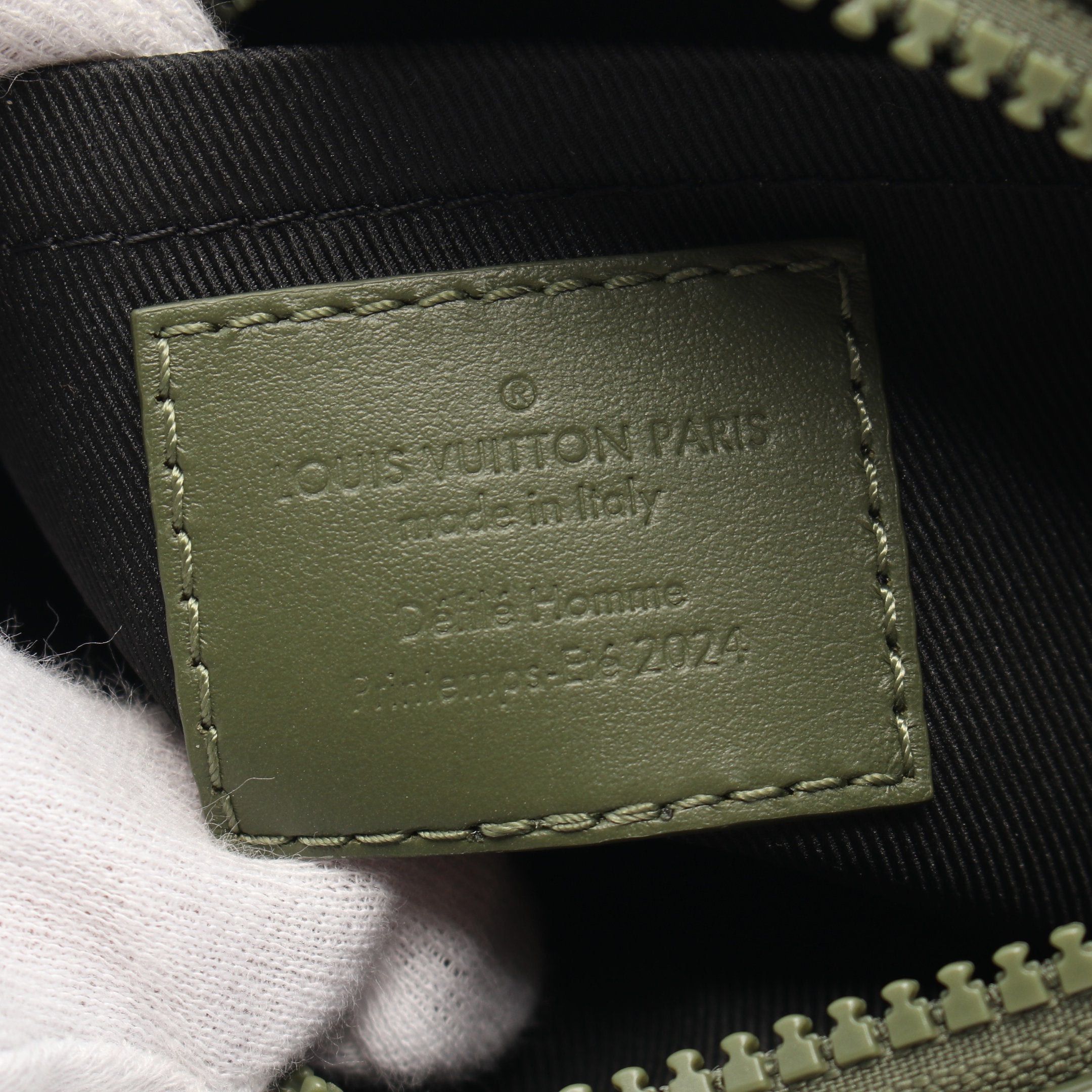 Louis Vuitton Louis Vuitton Mini Soft Trunk Damouflage Chain Shoulder Bag Leather Green Multicolor Size ONE SIZE - 4 Thumbnail