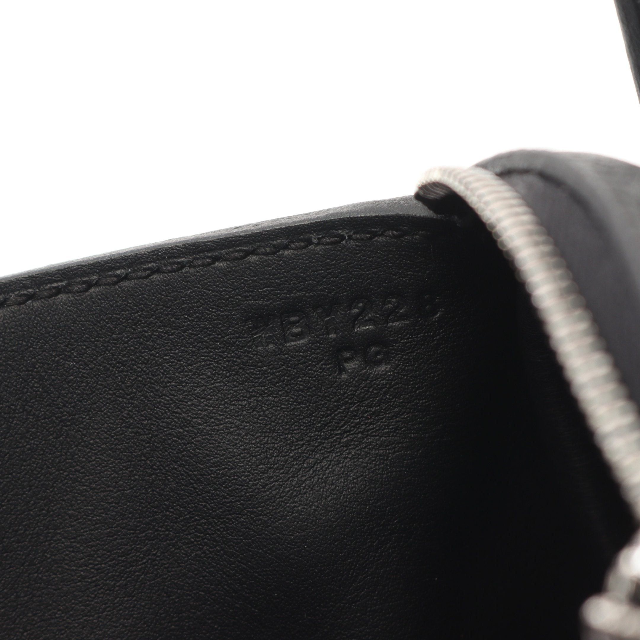 Hermes Hermes Lindy Mini Shoulder Bag Clemence Leather Black Silver Hardware Double Engraved Size ONE SIZE - 5 Thumbnail