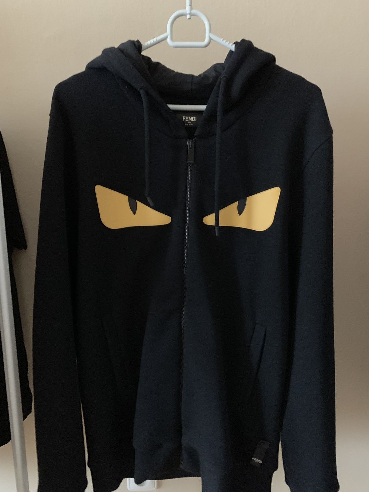 Stå på ski turnering Algebra Fendi Fendi Zip Eyes Hoodie | Grailed