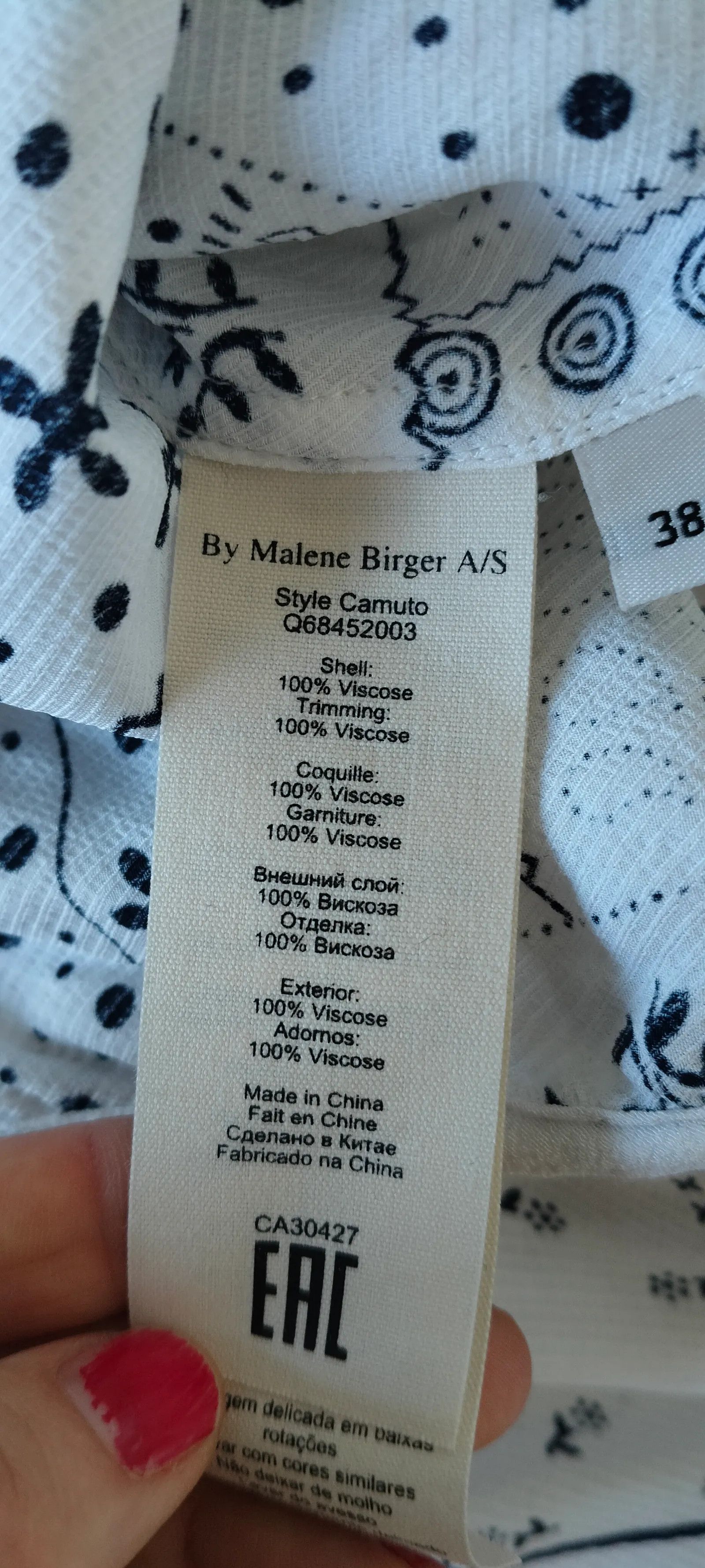 By Malene Birger By Malene Birger Niccolo Blouse Size S / US 4 / IT 40 - 4 Thumbnail