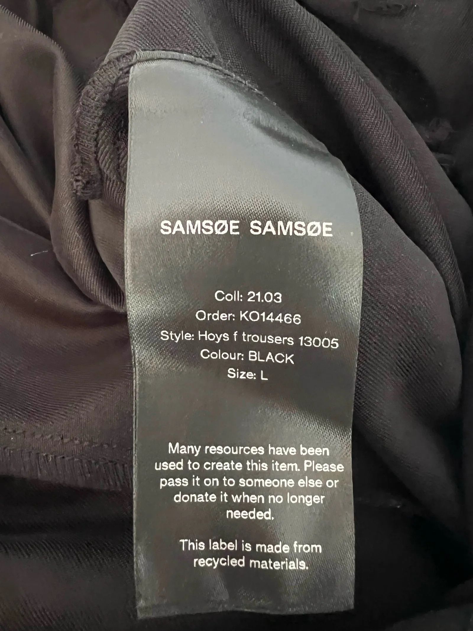 Samsoe Samsoe Samsøe Samsøe Hoys f trousers Pants Size 30" / US 8 / IT 44 - 3 Thumbnail
