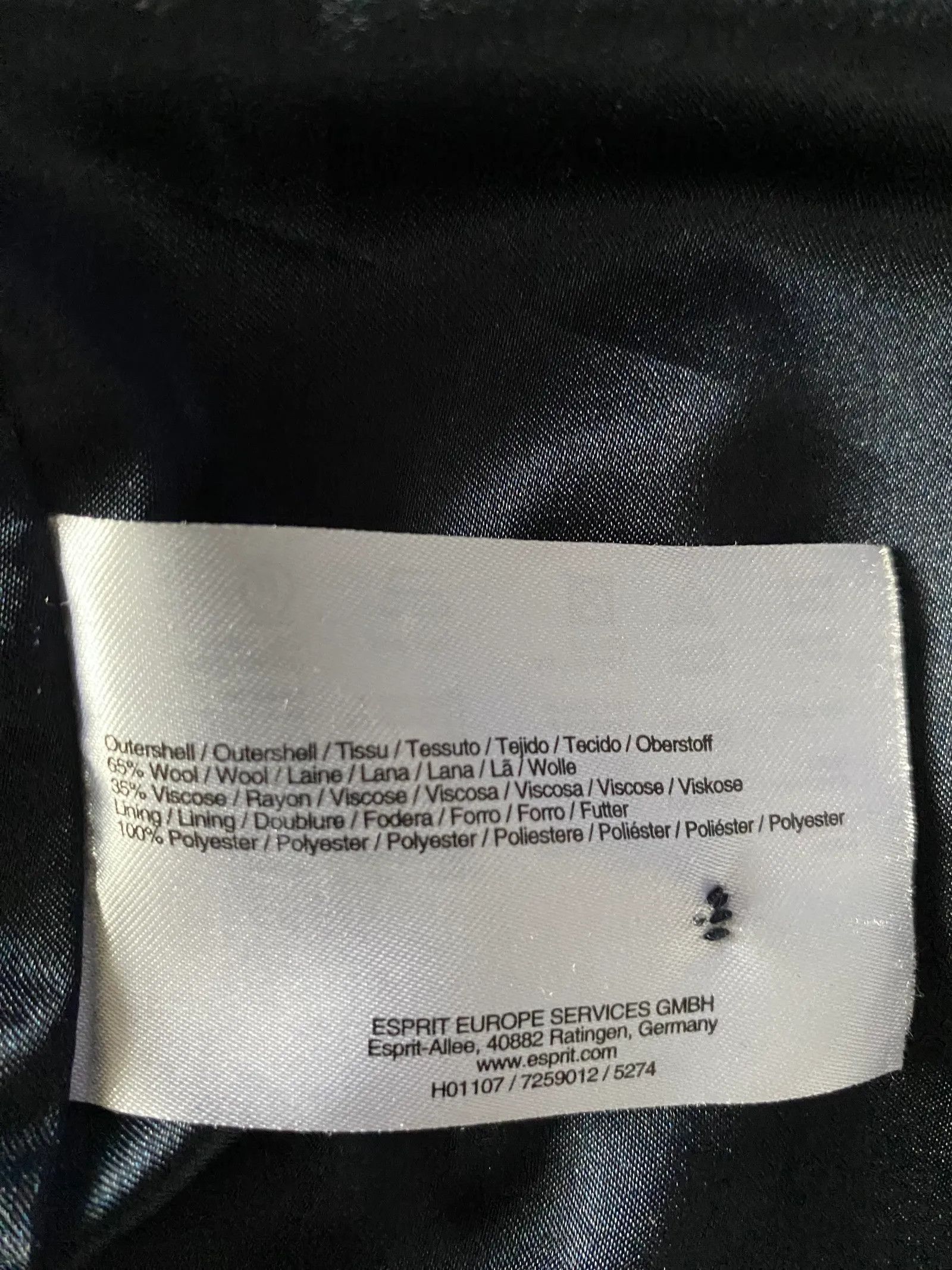 Esprit Esprit Coat Size XS / US 0-2 / IT 36-38 - 3 Thumbnail