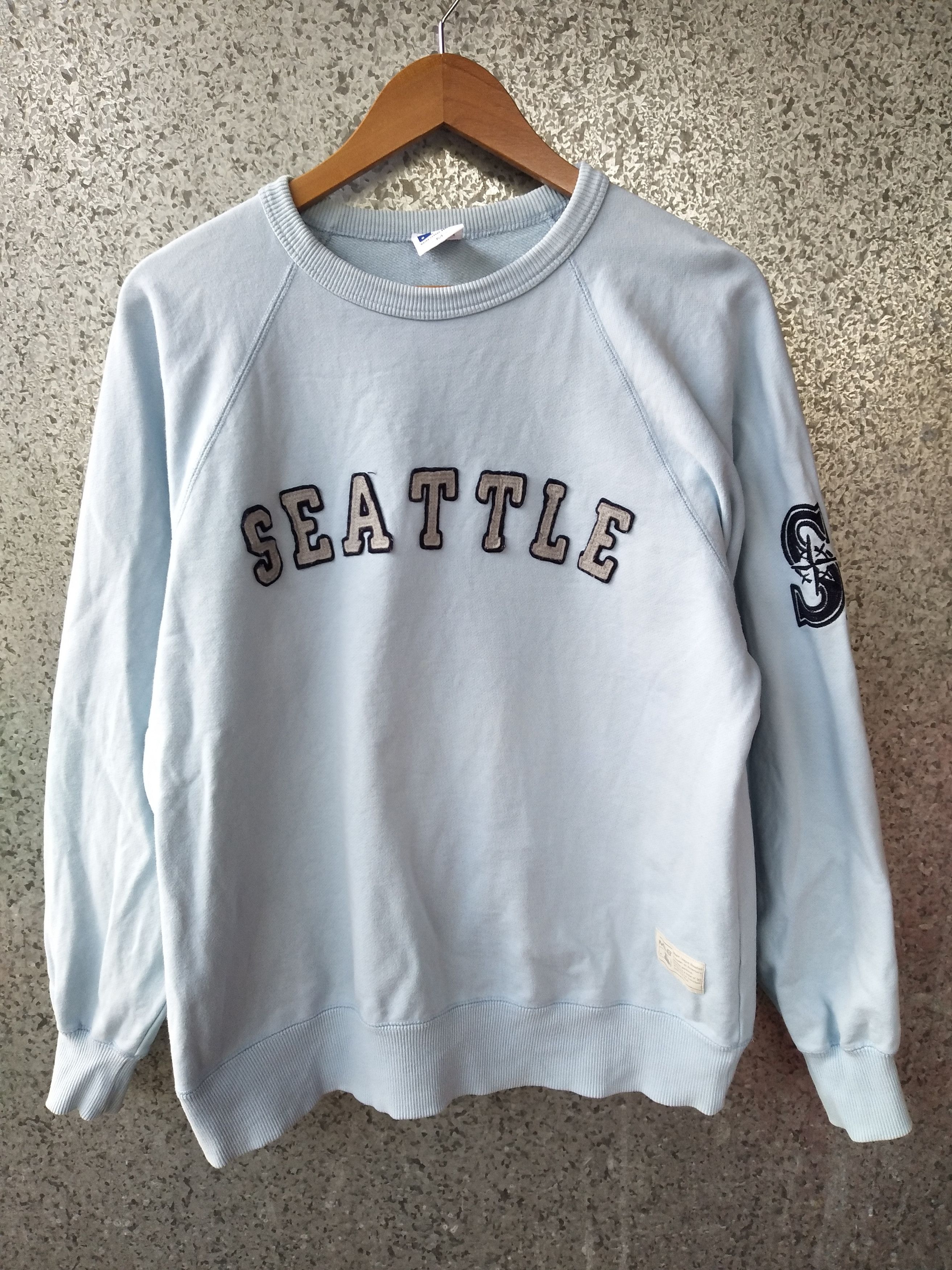 MLB Vintage SEATLE MAJOR LEAGUE BASEBALL sweatshirt Size US M / EU 48-50 / 2 - 1 Thumbnail