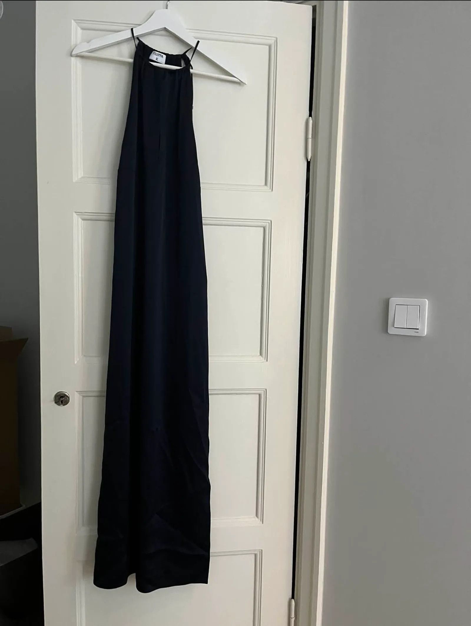Filippa K Filippa K Gathered Neck Satin Dress Dress Size XS / US 0-2 / IT 36-38 - 4 Thumbnail
