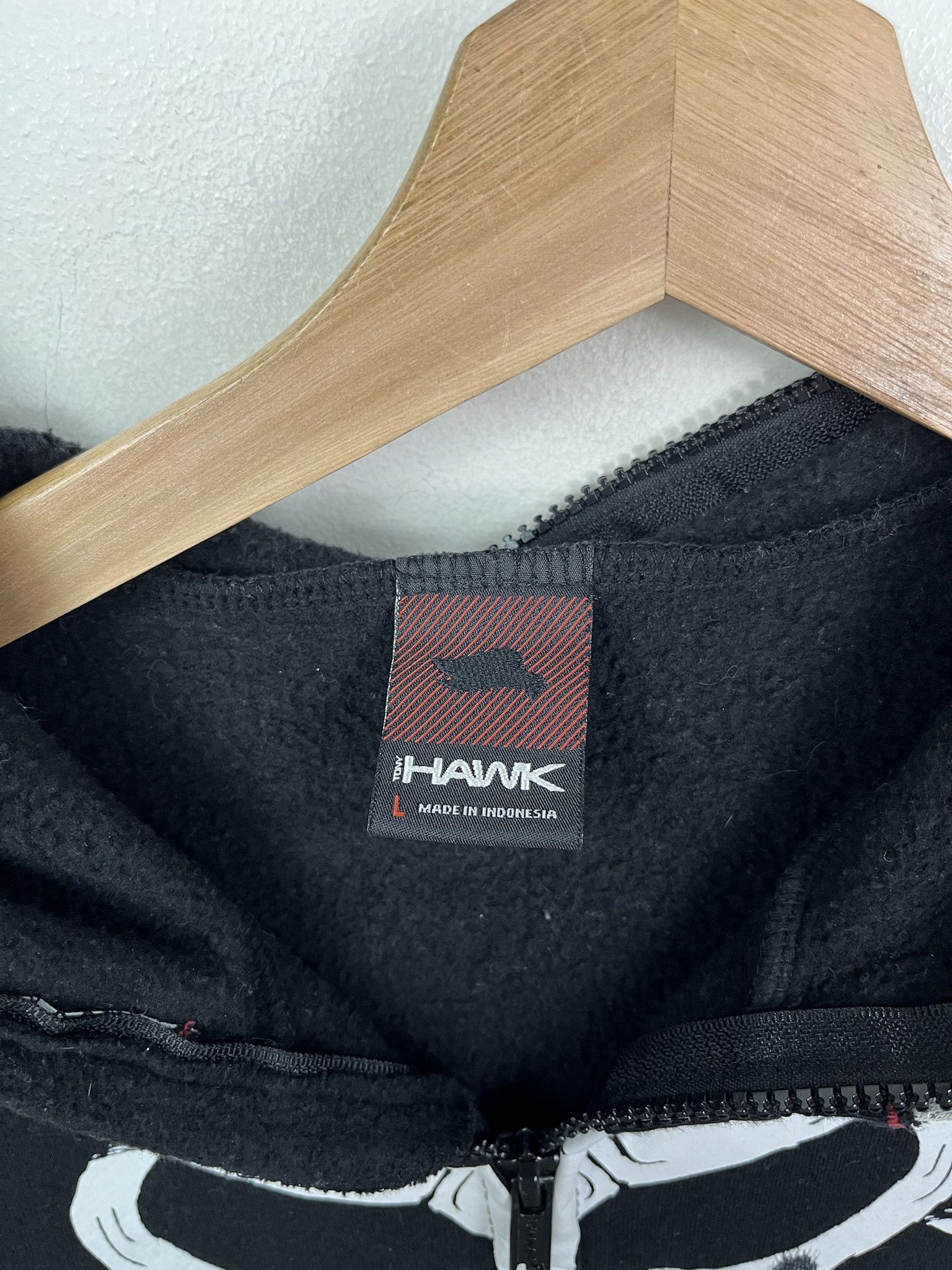 Hawk Vintage Y2K Hawk Skeleton Full Zip Face Mask Hoodie Size S Size US S / EU 44-46 / 1 - 3 Thumbnail