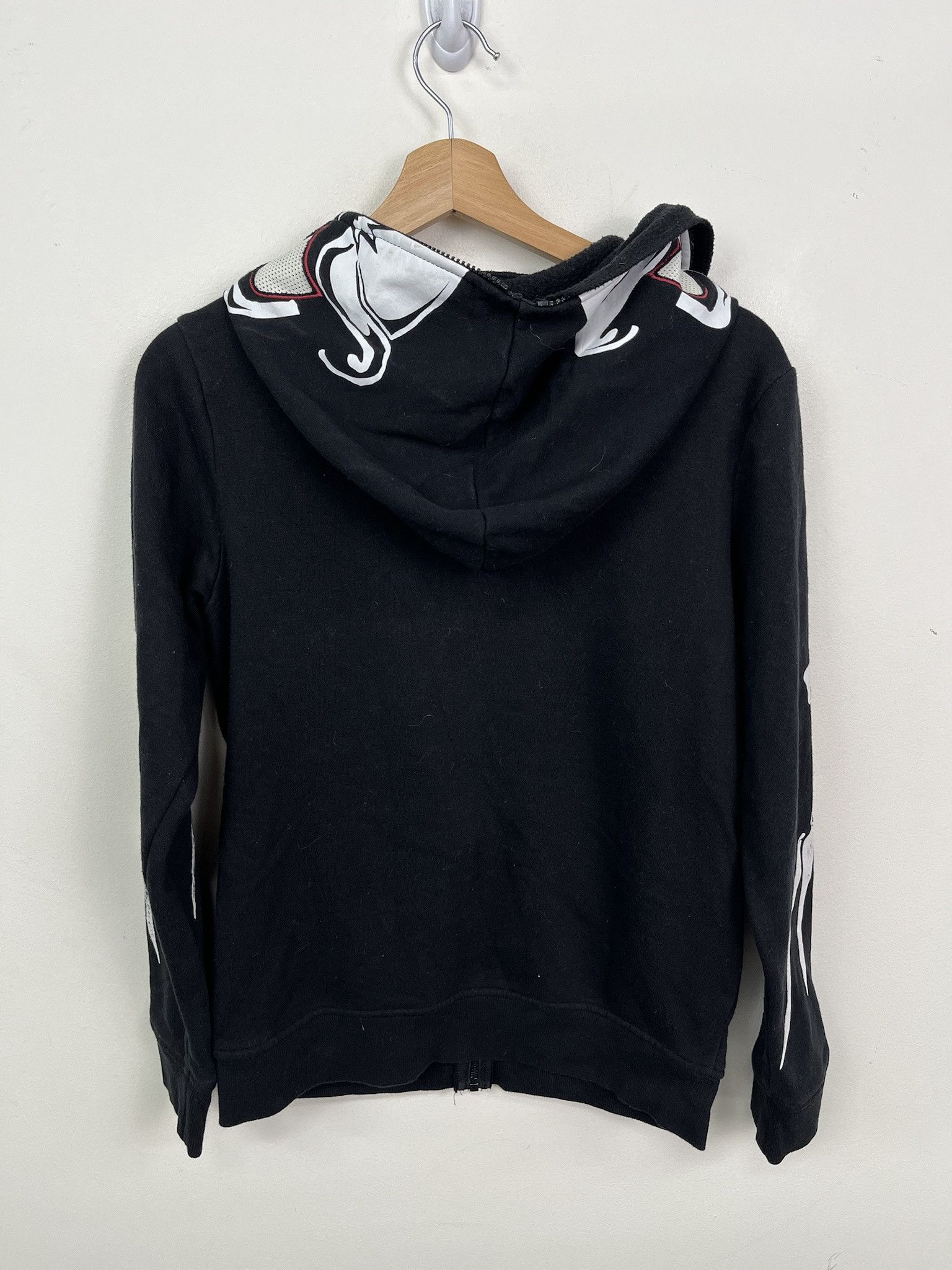 Hawk Vintage Y2K Hawk Skeleton Full Zip Face Mask Hoodie Size S Size US S / EU 44-46 / 1 - 4 Thumbnail