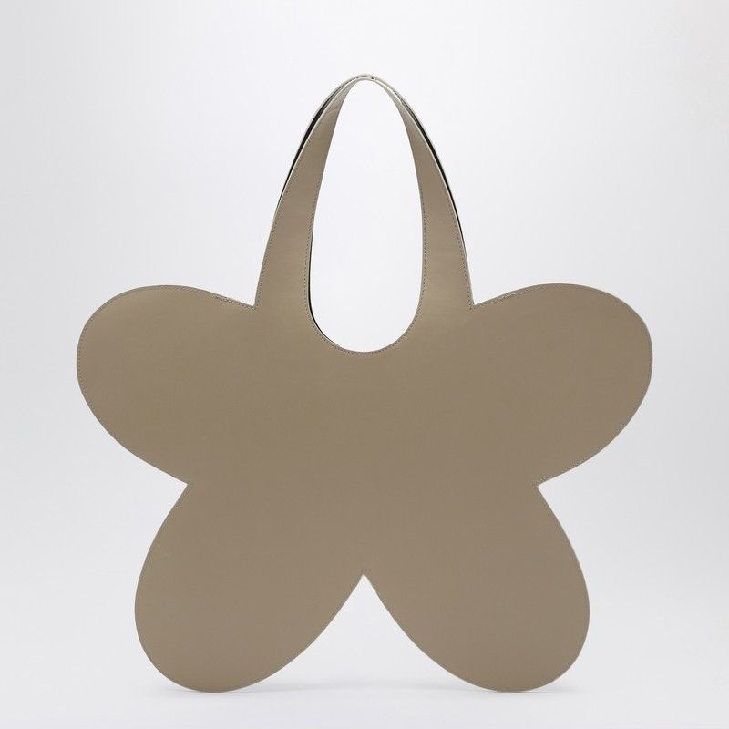 Coperni Coperni Flower Beige Leather Tote Bag Size ONE SIZE - 2 Thumbnail