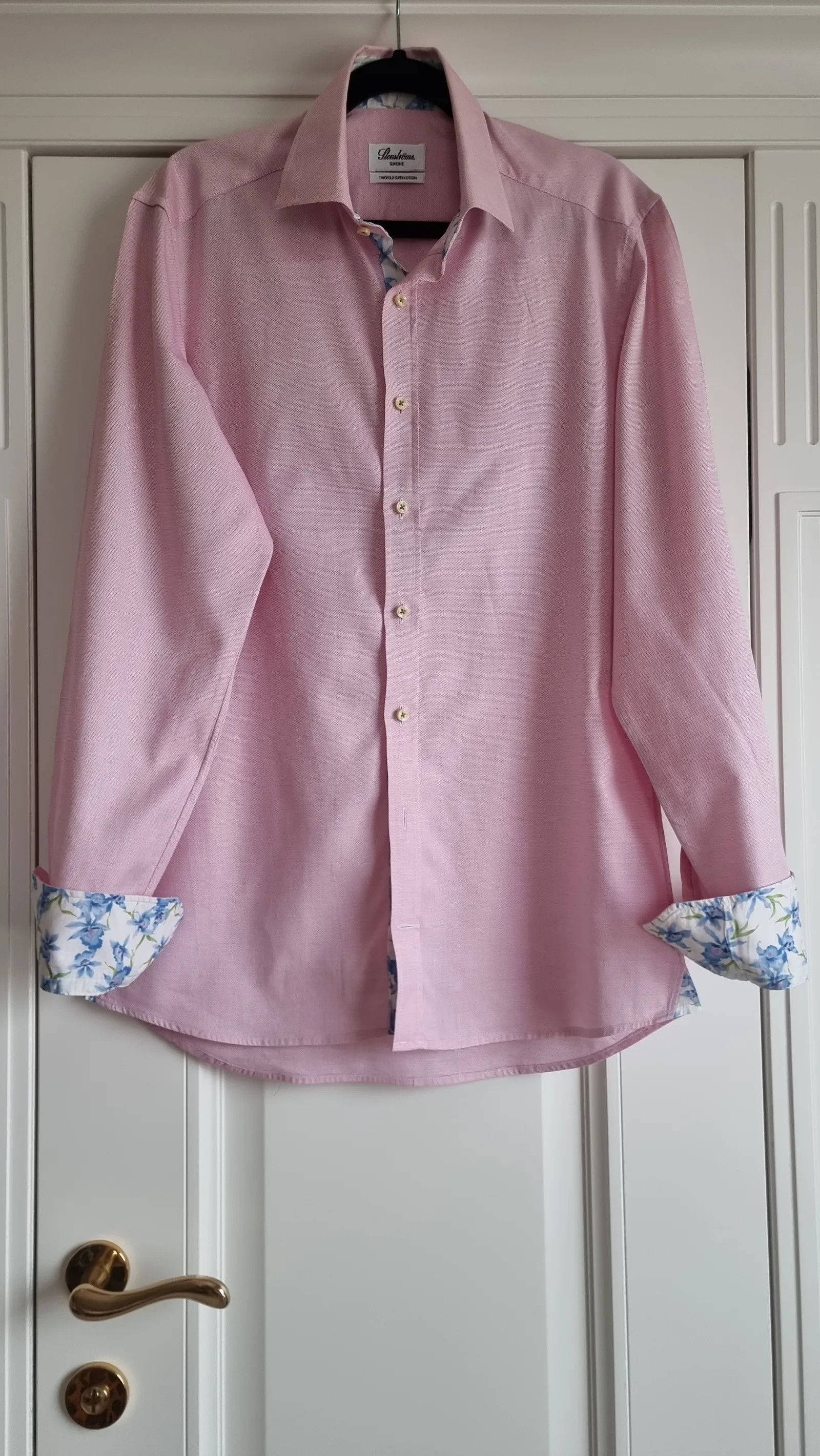 Other Stenströms Twofold Super Cotton Shirt Size US M / EU 48-50 / 2 - 4 Thumbnail