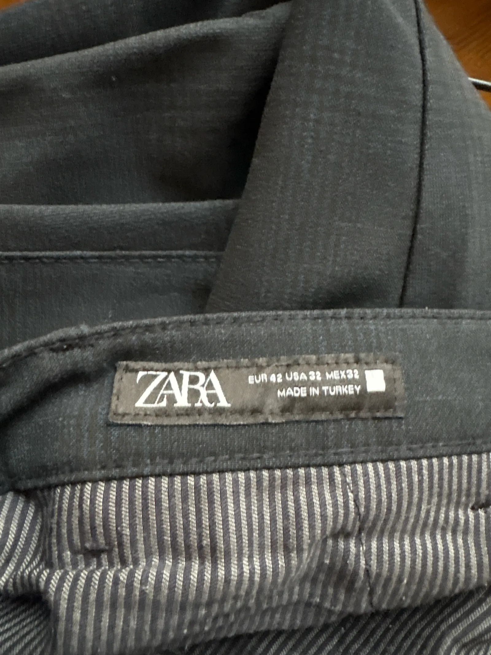 Zara Zara Formal Trousers Size 34R - 2 Thumbnail