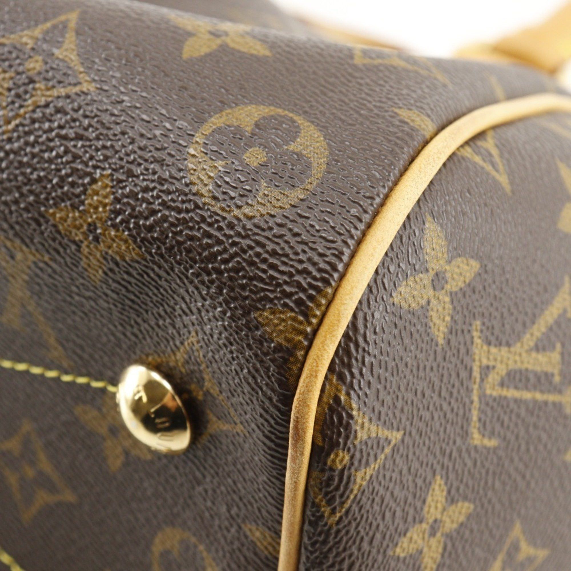 Louis Vuitton Louis Vuitton Tivoli PM Handbag M40143 Monogram Canvas 2011 Brown A5 Women's Size ONE SIZE - 4 Thumbnail