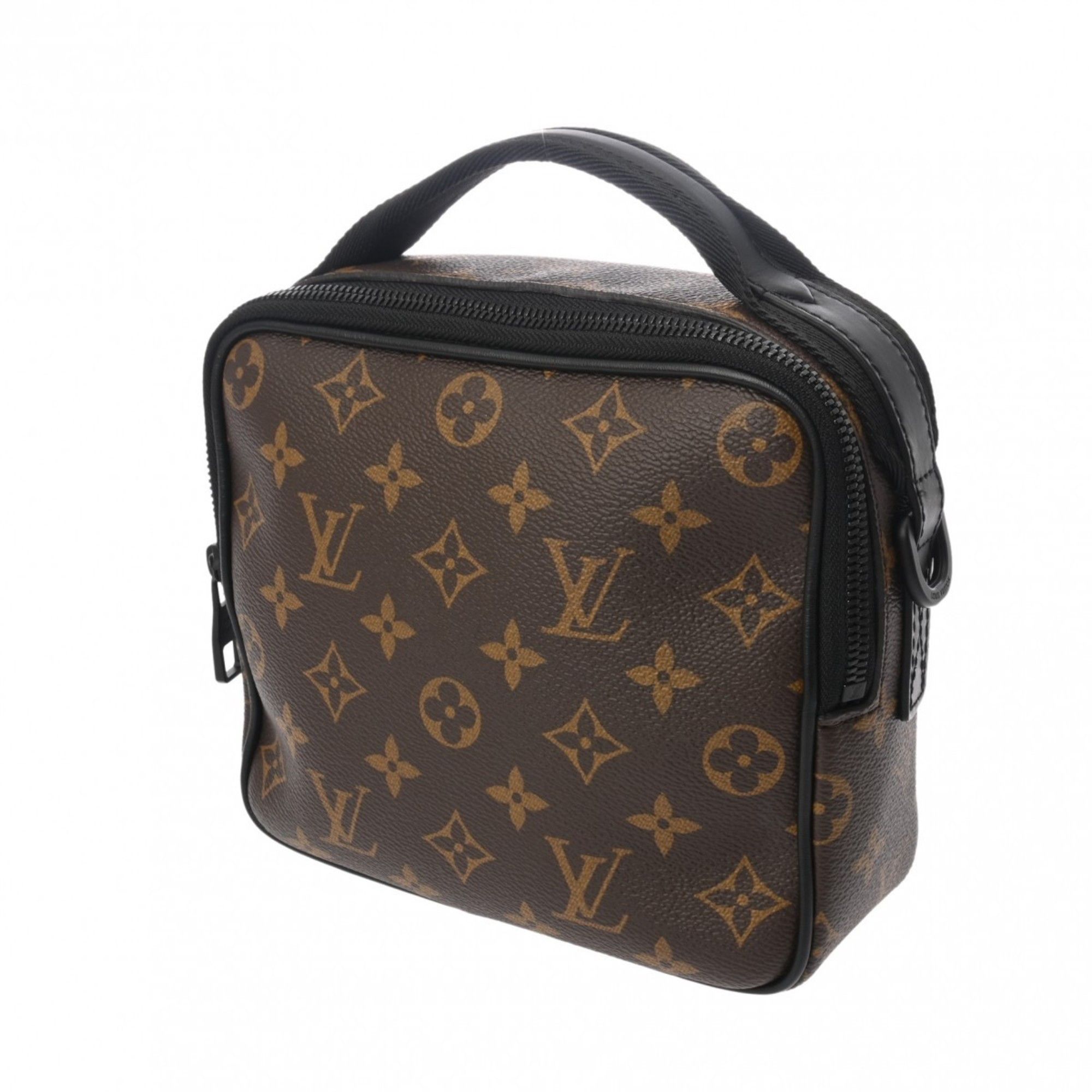 Louis Vuitton Louis Vuitton Monogram Macassar Quest Brown M46973 Men's Canvas/Leather Shoulder Bag Size ONE SIZE - 2 Thumbnail