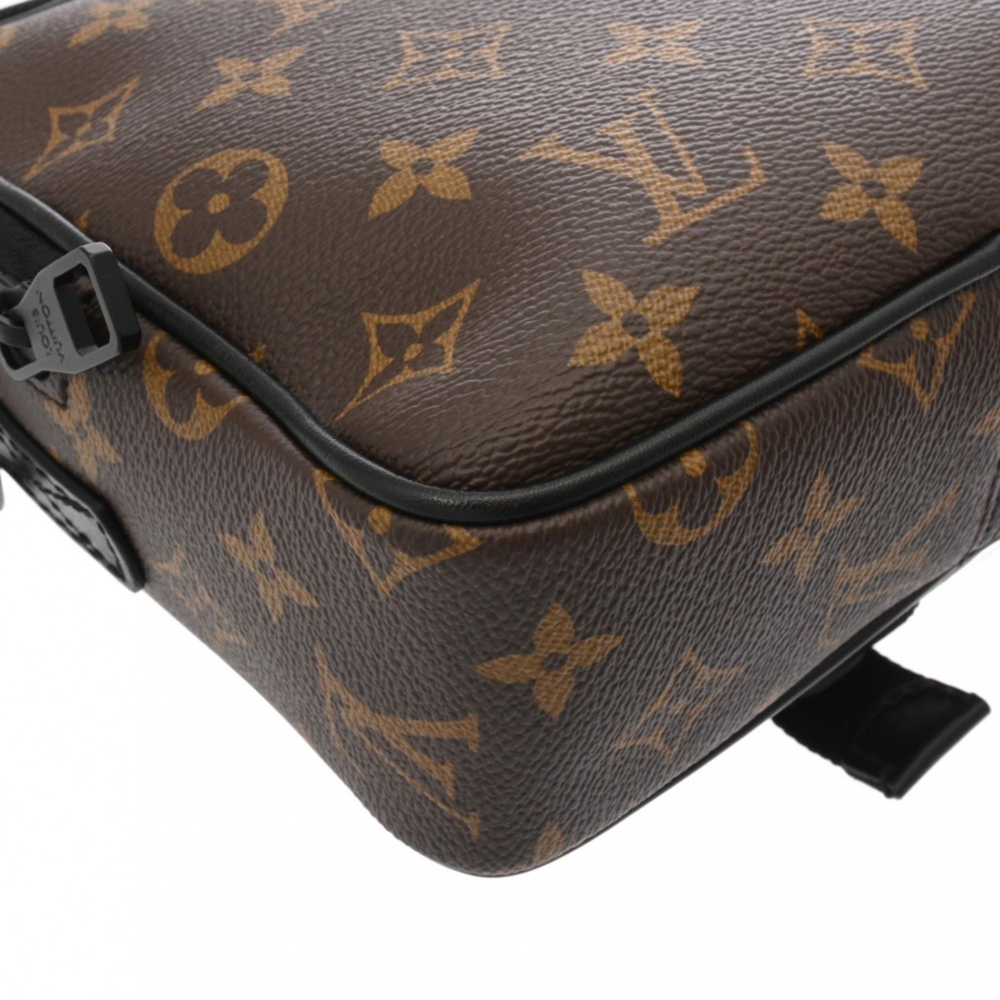 Louis Vuitton Louis Vuitton Monogram Macassar Quest Brown M46973 Men's Canvas/Leather Shoulder Bag Size ONE SIZE - 8 Thumbnail