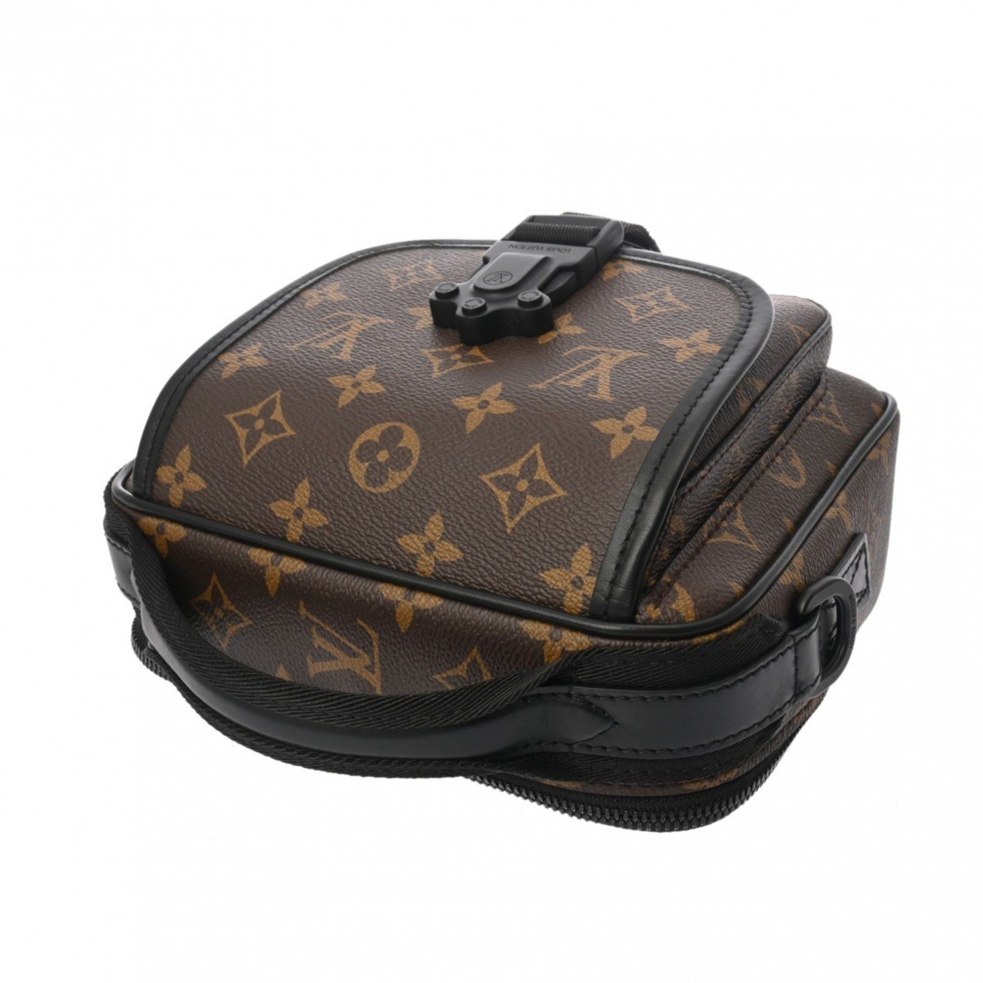 Louis Vuitton Louis Vuitton Monogram Macassar Quest Brown M46973 Men's Canvas/Leather Shoulder Bag Size ONE SIZE - 3 Thumbnail