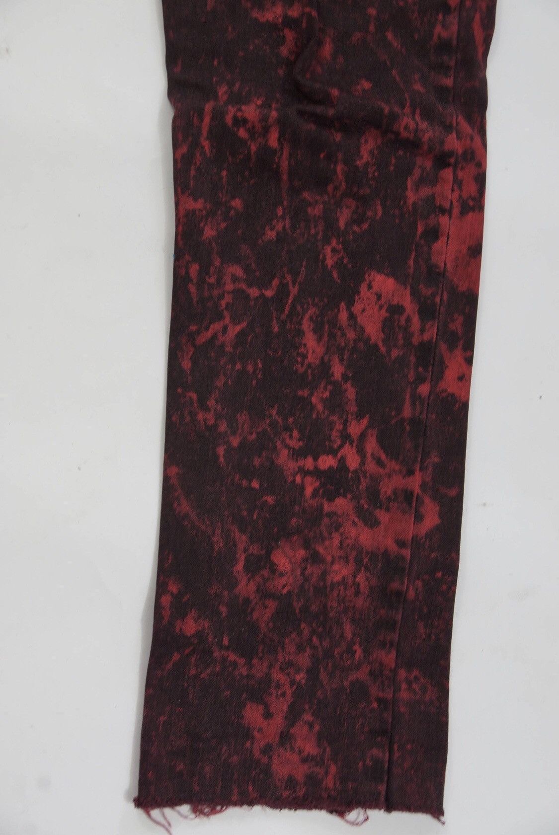 Ksubi Red / Blue Dyed Distressed Jeans Size US 32 / EU 48 - 5 Thumbnail
