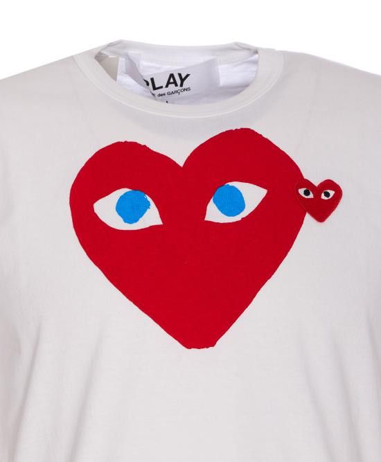 Comme des Garcons COMME DES GARCONS Men T-Shirts T086 1 White Size US M / EU 48-50 / 2 - 4 Thumbnail