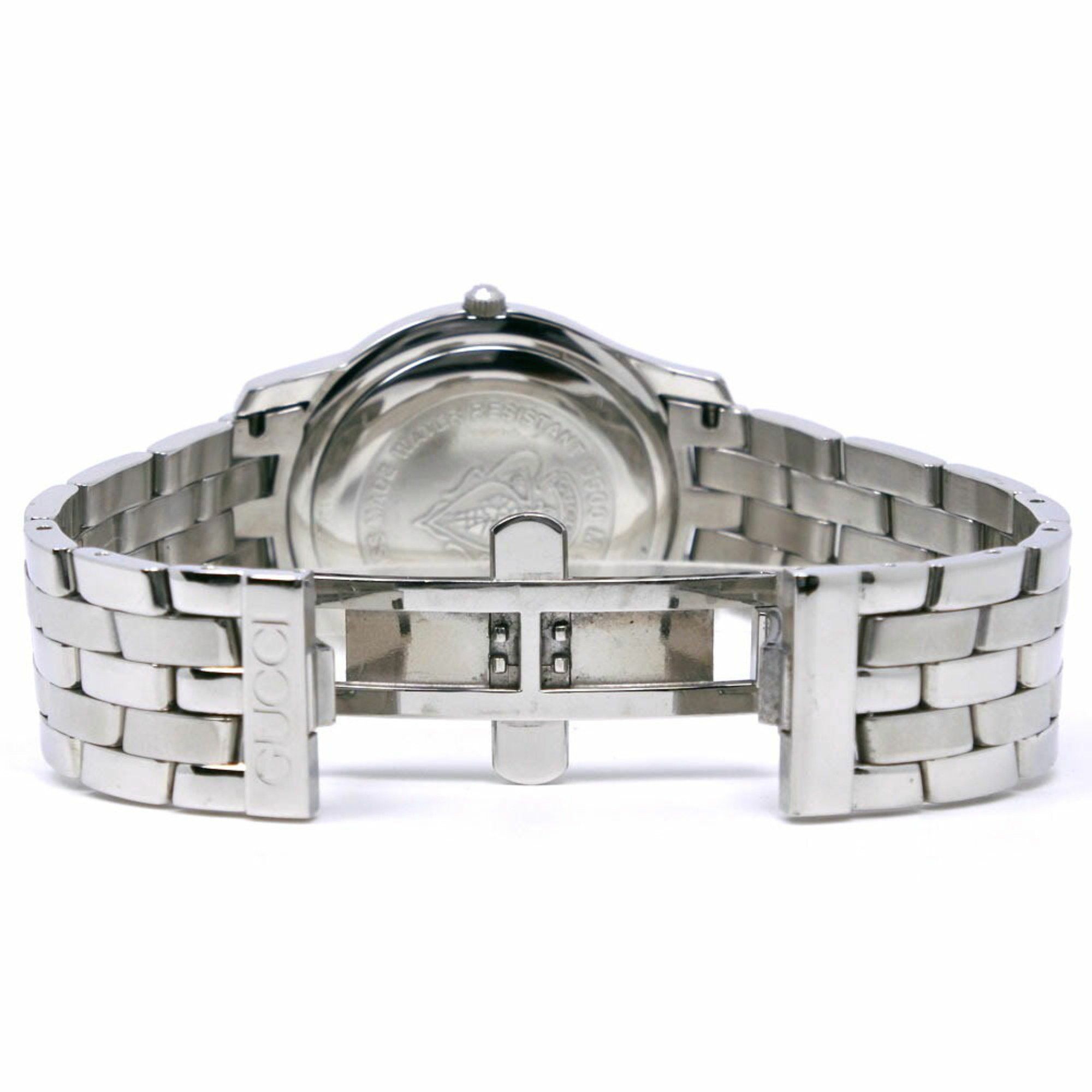 Gucci Gucci G-Class Watch 5500M Stainless Steel Quartz Analog Display Silver Dial G Class Men's Size ONE SIZE - 6 Thumbnail