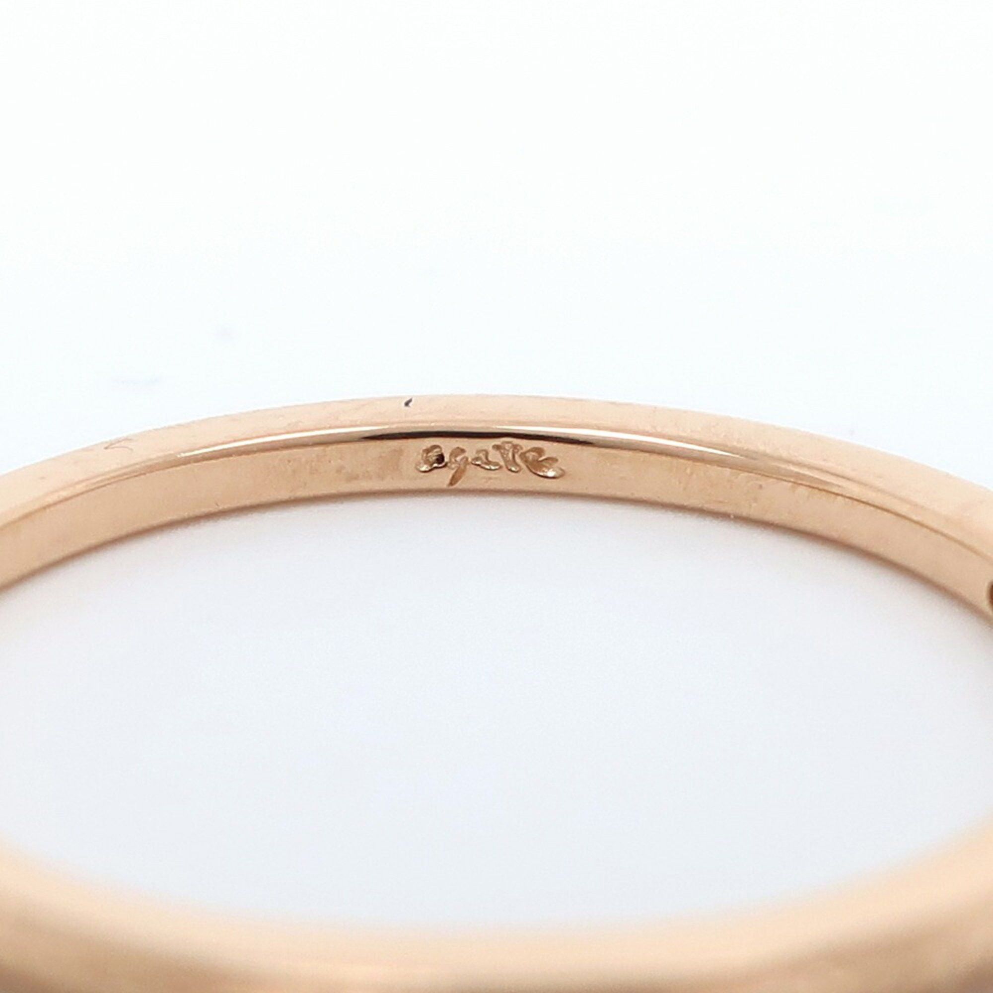 Other Agata AGATHA 5P Diamond Size 9 Ring K18 Pink Gold x D0.05 Approx. 1.3g Women's Size ONE SIZE - 5 Thumbnail