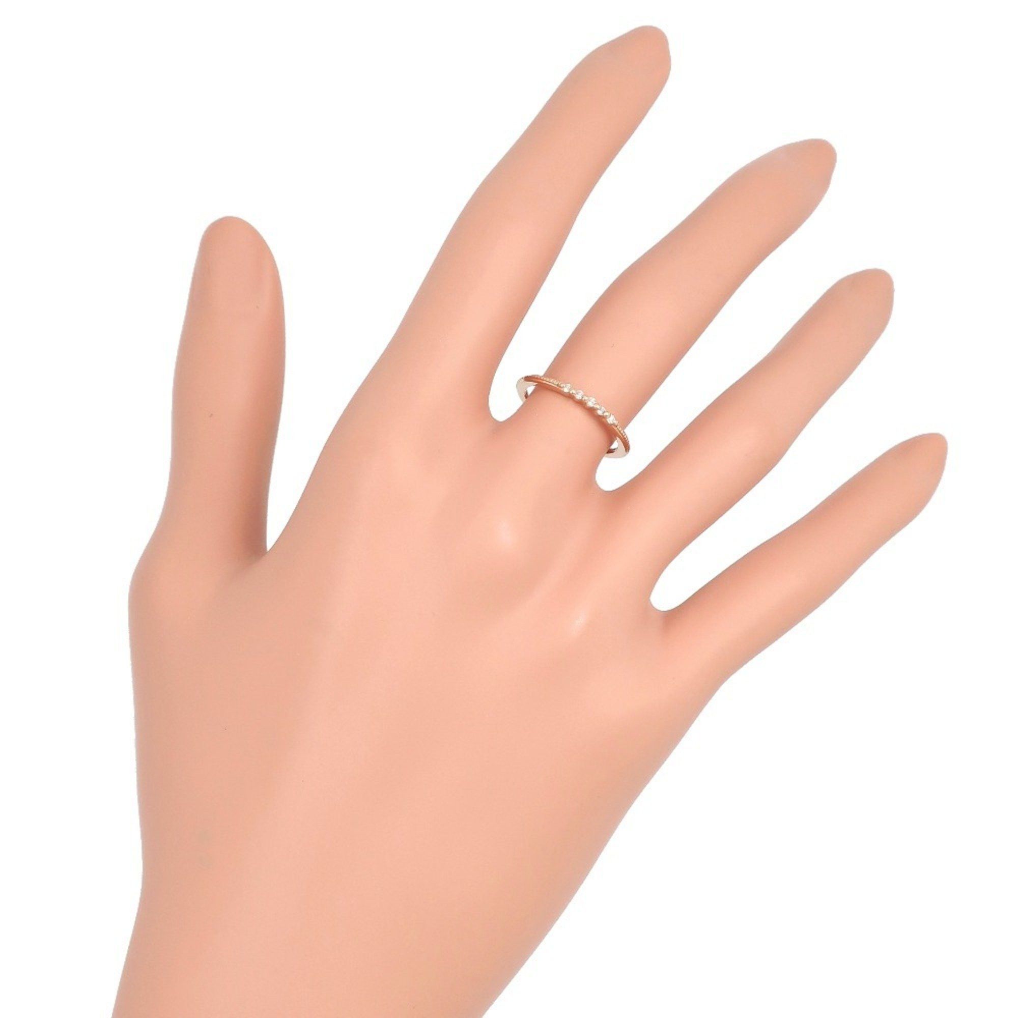Other Agata AGATHA 5P Diamond Size 9 Ring K18 Pink Gold x D0.05 Approx. 1.3g Women's Size ONE SIZE - 2 Thumbnail