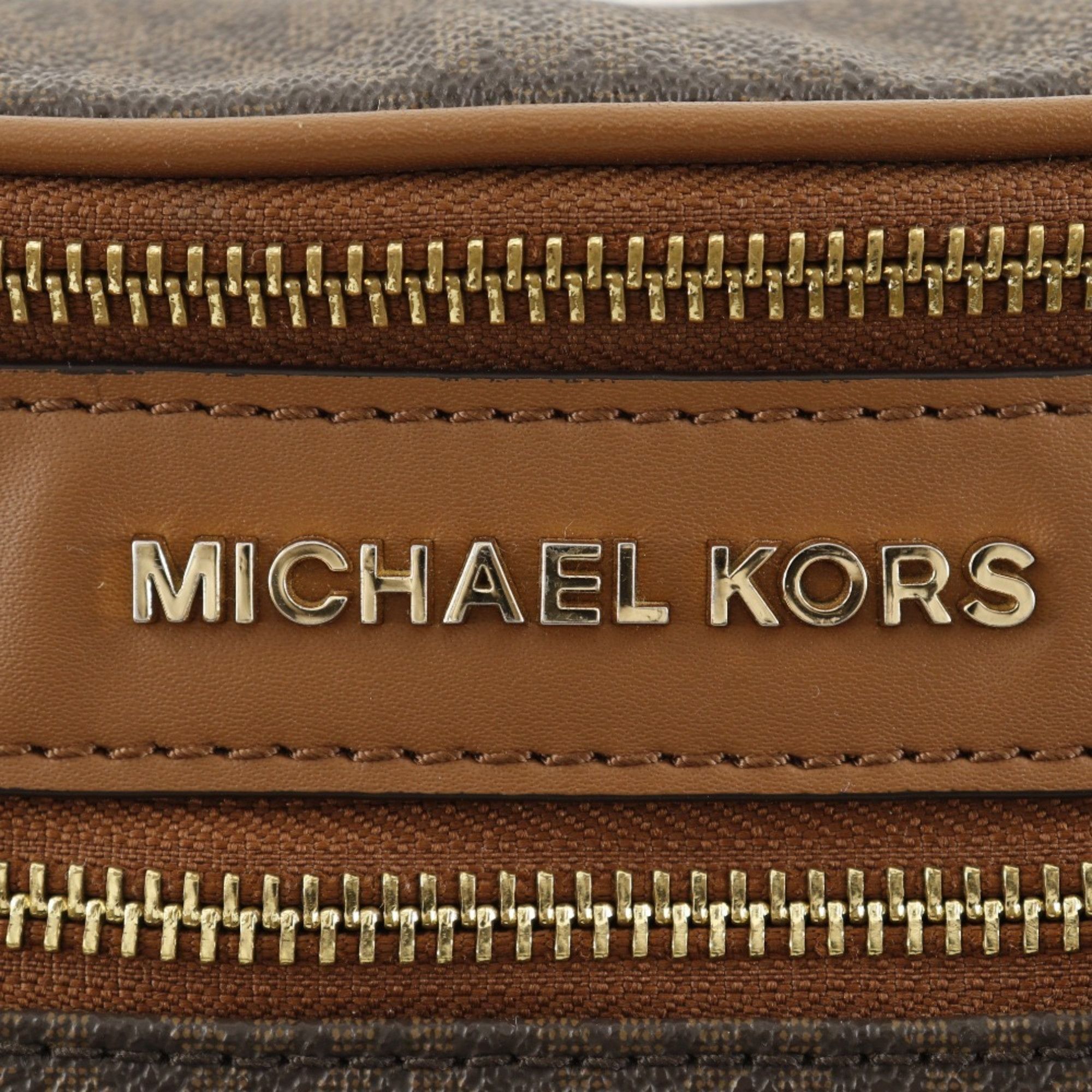 Michael Kors Michael Kors body bag, waist PVC, brown, unisex Size ONE SIZE - 11 Thumbnail