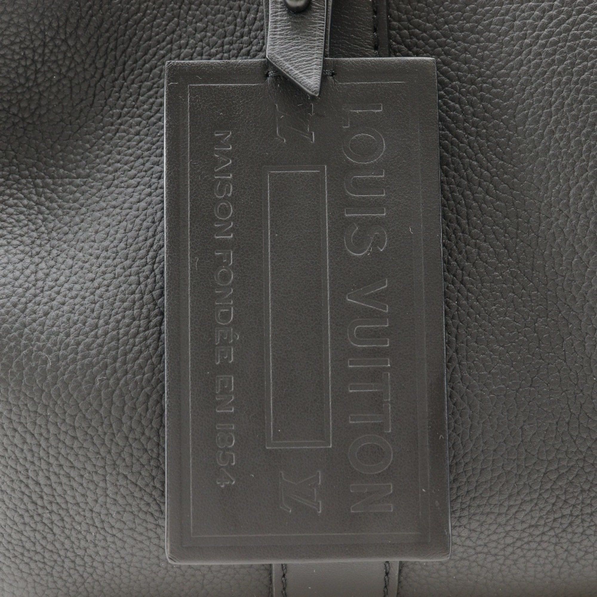Louis Vuitton LOUIS VUITTON City Keepall Shoulder Bag LV Aerogram Mini Boston M59255 Calf Noir Black Double Men's Size ONE SIZE - 9 Thumbnail
