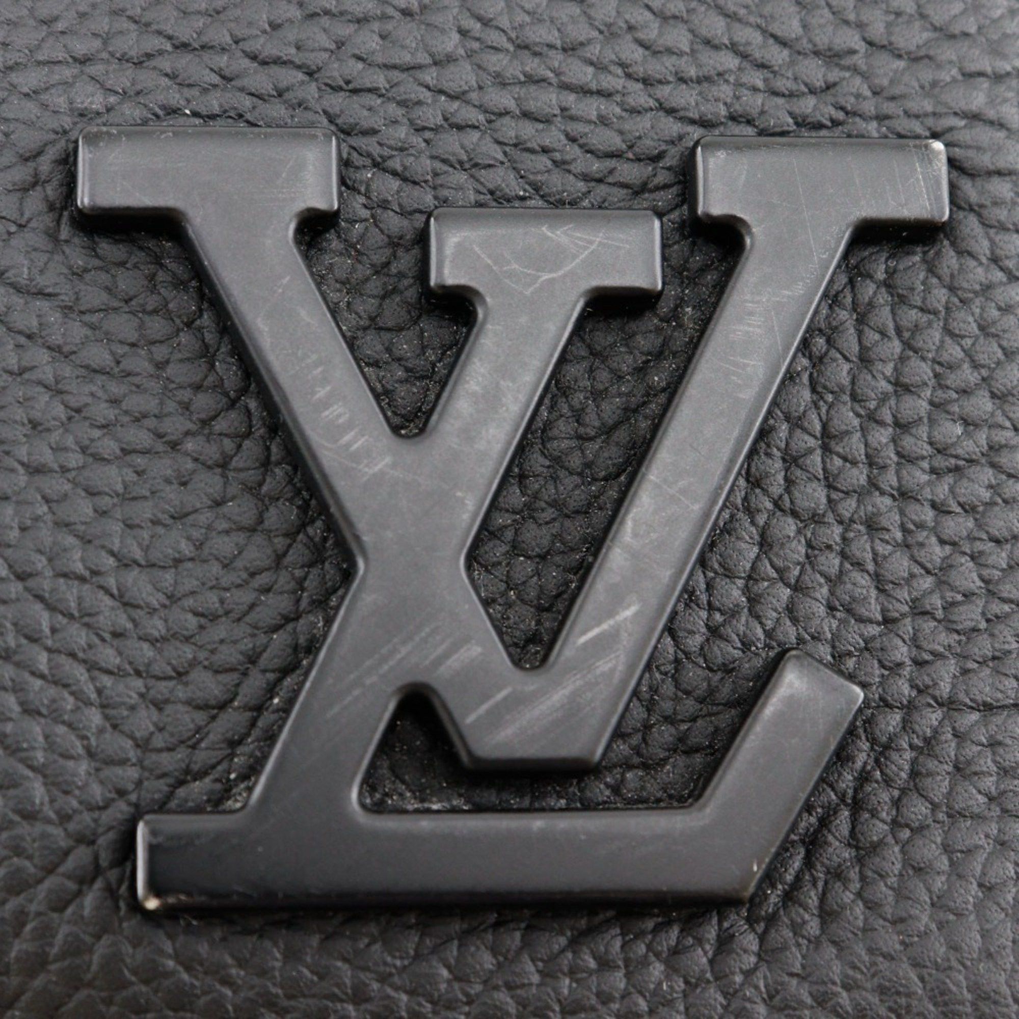 Louis Vuitton LOUIS VUITTON City Keepall Shoulder Bag LV Aerogram Mini Boston M59255 Calf Noir Black Double Men's Size ONE SIZE - 8 Thumbnail