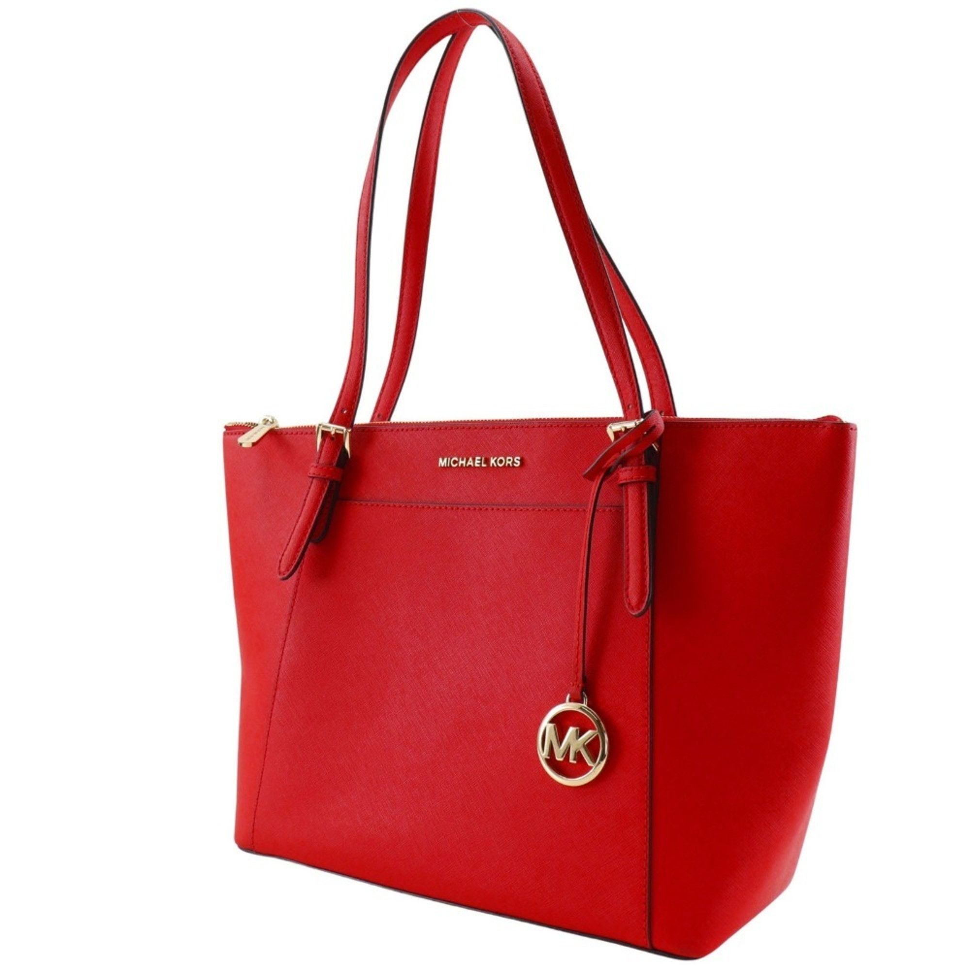 Michael Kors Michael Kors Tote Bag 35T8GC6T9L Leather Red Women's Size ONE SIZE - 2 Thumbnail